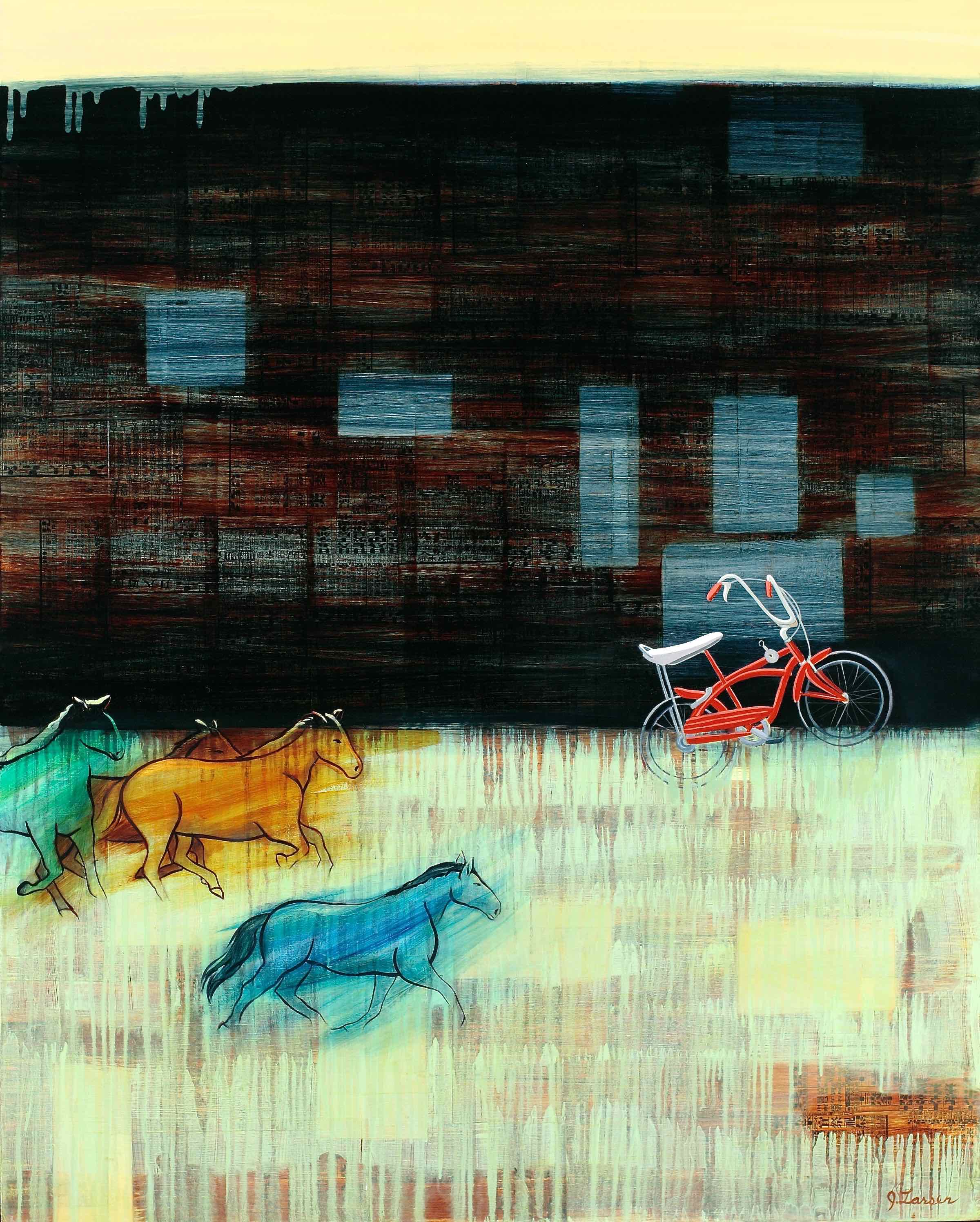 Trotting a Fenced Field