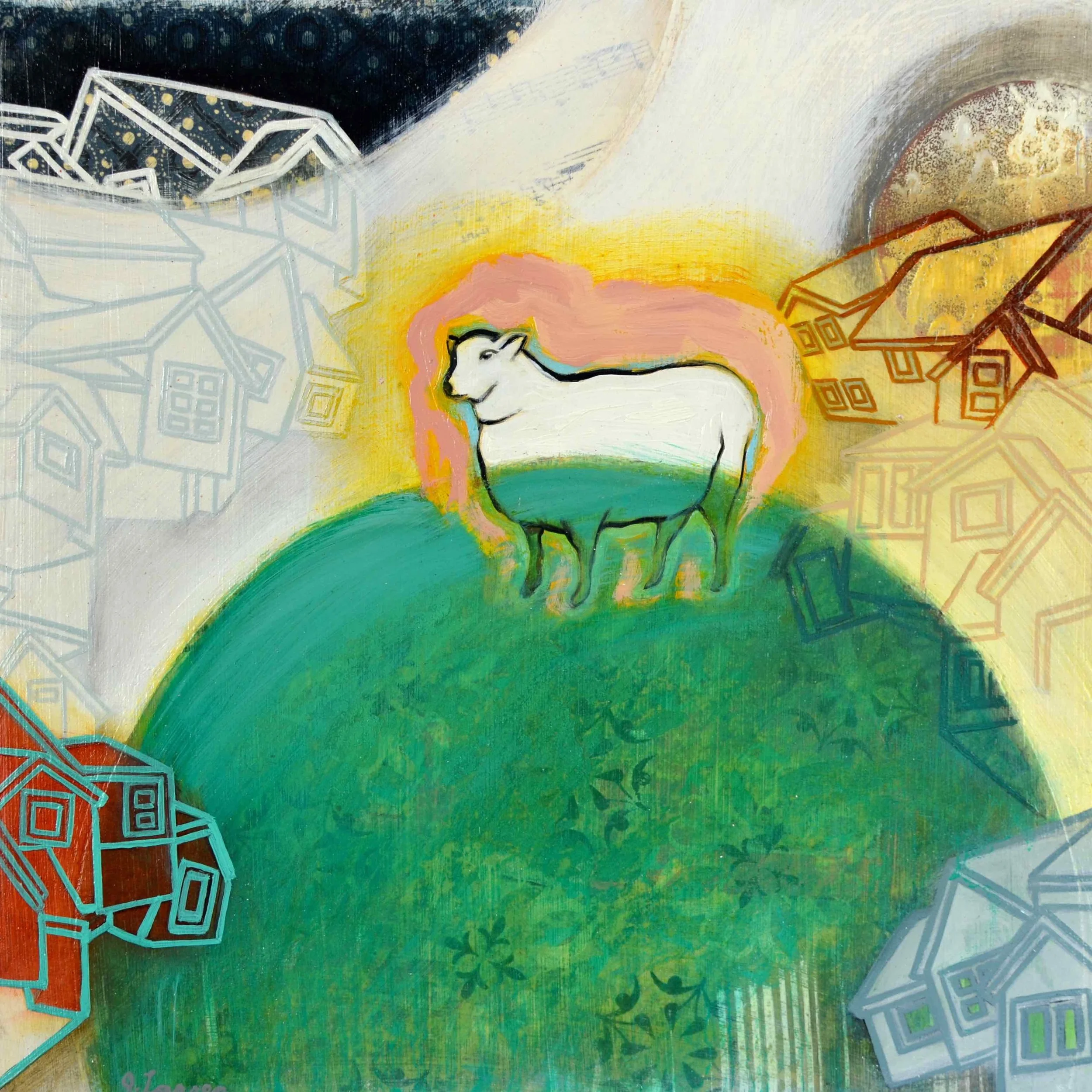 The Epicenter of Everything, a sheep