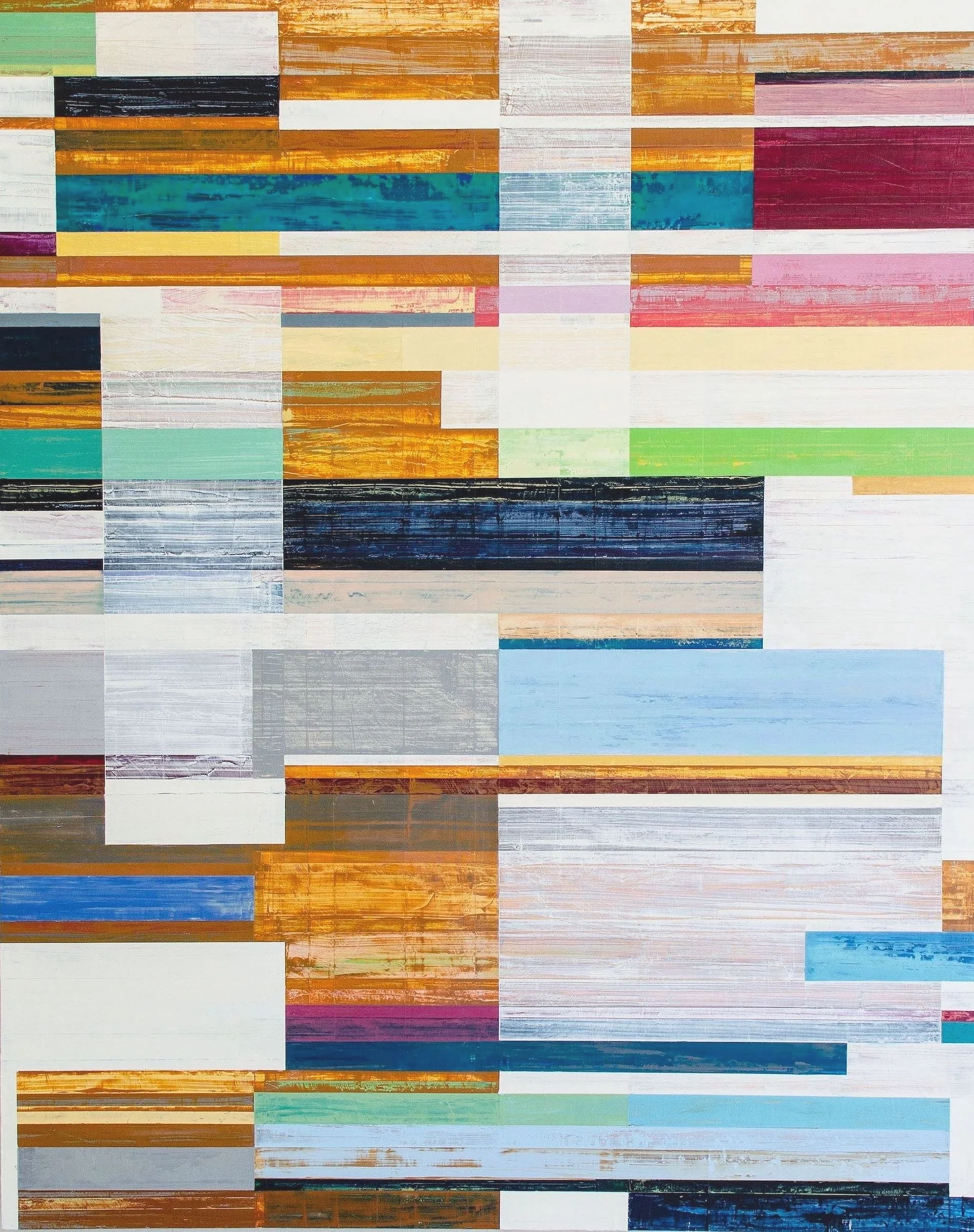 "Warp and Weft" - Oil on panel, 48" x 38"
