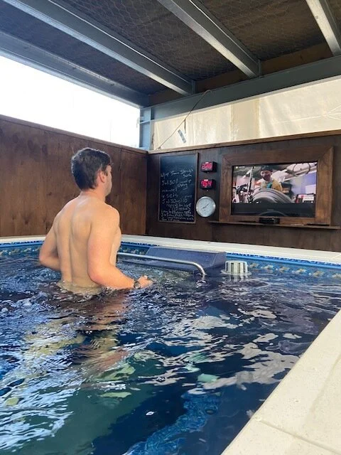 Underwater treadmill