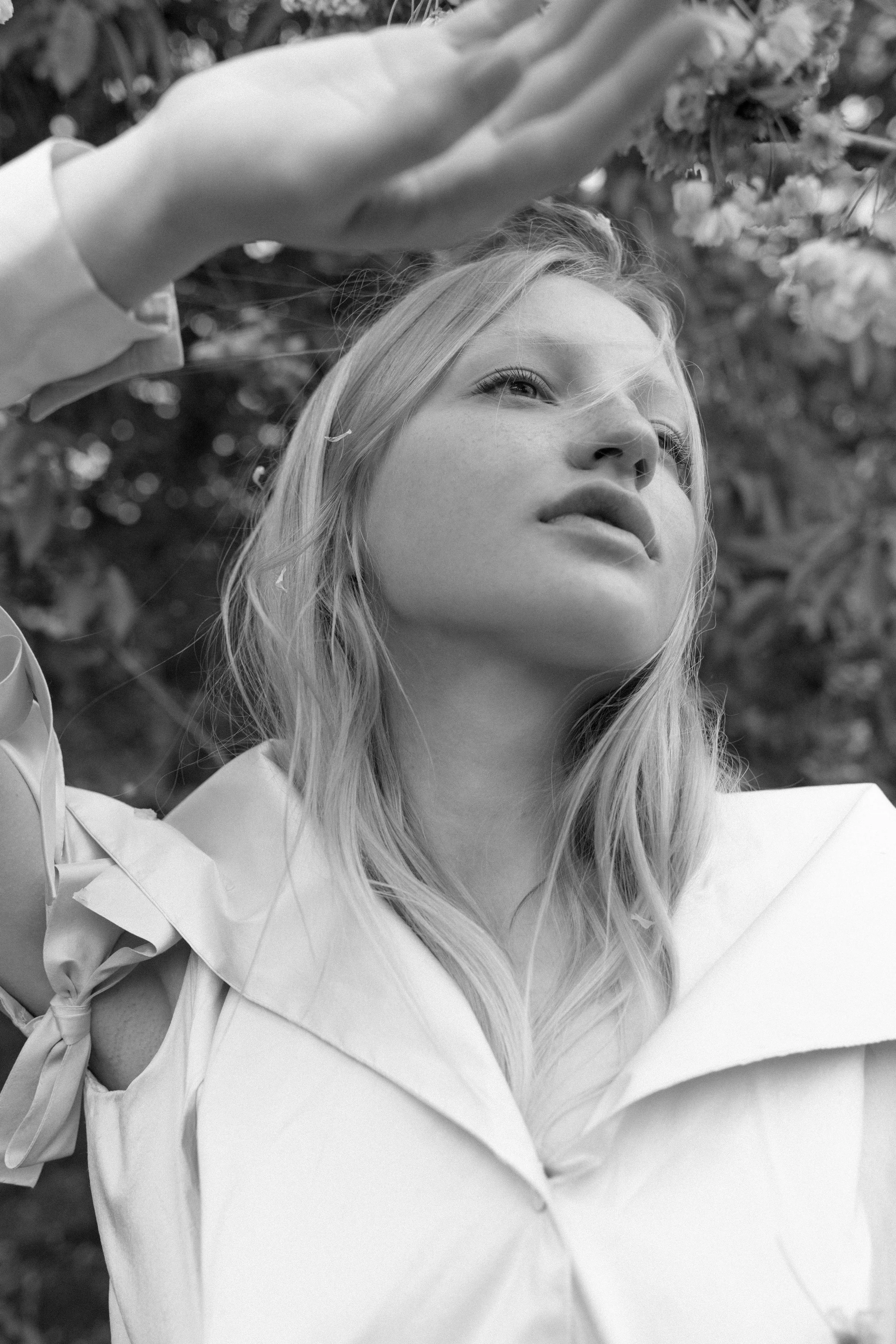 Pauline wearing Doruntina Azemi Wonderwall Milano , Izaio Berlin , Trend Barcelona , Models1 London , 2 Model LA london '17