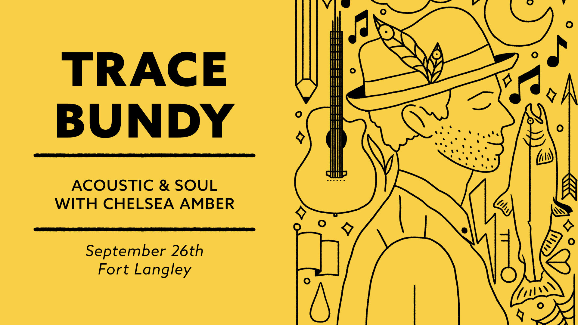 Trace Bundy. Acoustic &amp; Soul. With Chelsea Amber