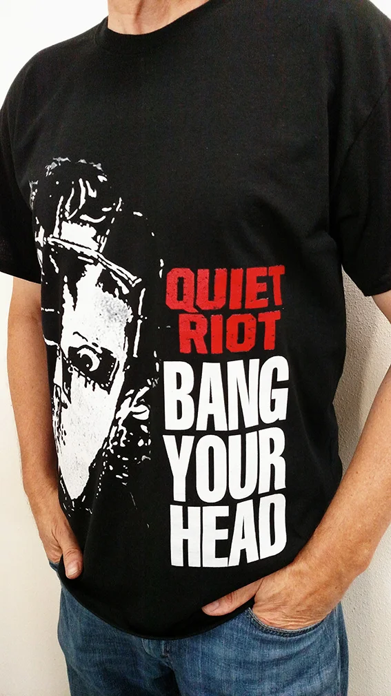 BANG YOUR HEAD Brand — QUIET RIOT 