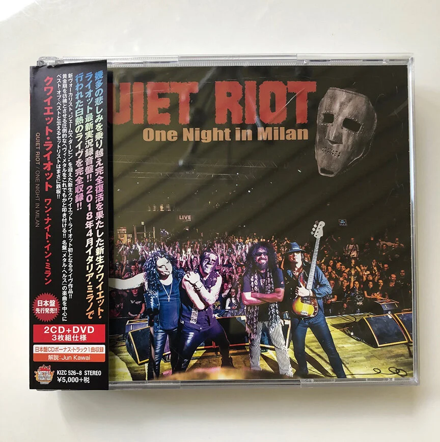 ULTRA RARE 2CD + 1DVD Japanese version of "One Night In Milan"