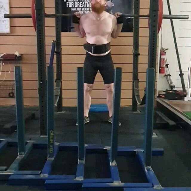 Training felt on the joocy side today. 
145kg x 1 @ RPE 8 
Then all the bench variations but I was pretty stoked about my 97.5kg x 3. Felt fast as well!!! Hoping to crush the rest of this weeks training before a much needed deload. With training twic