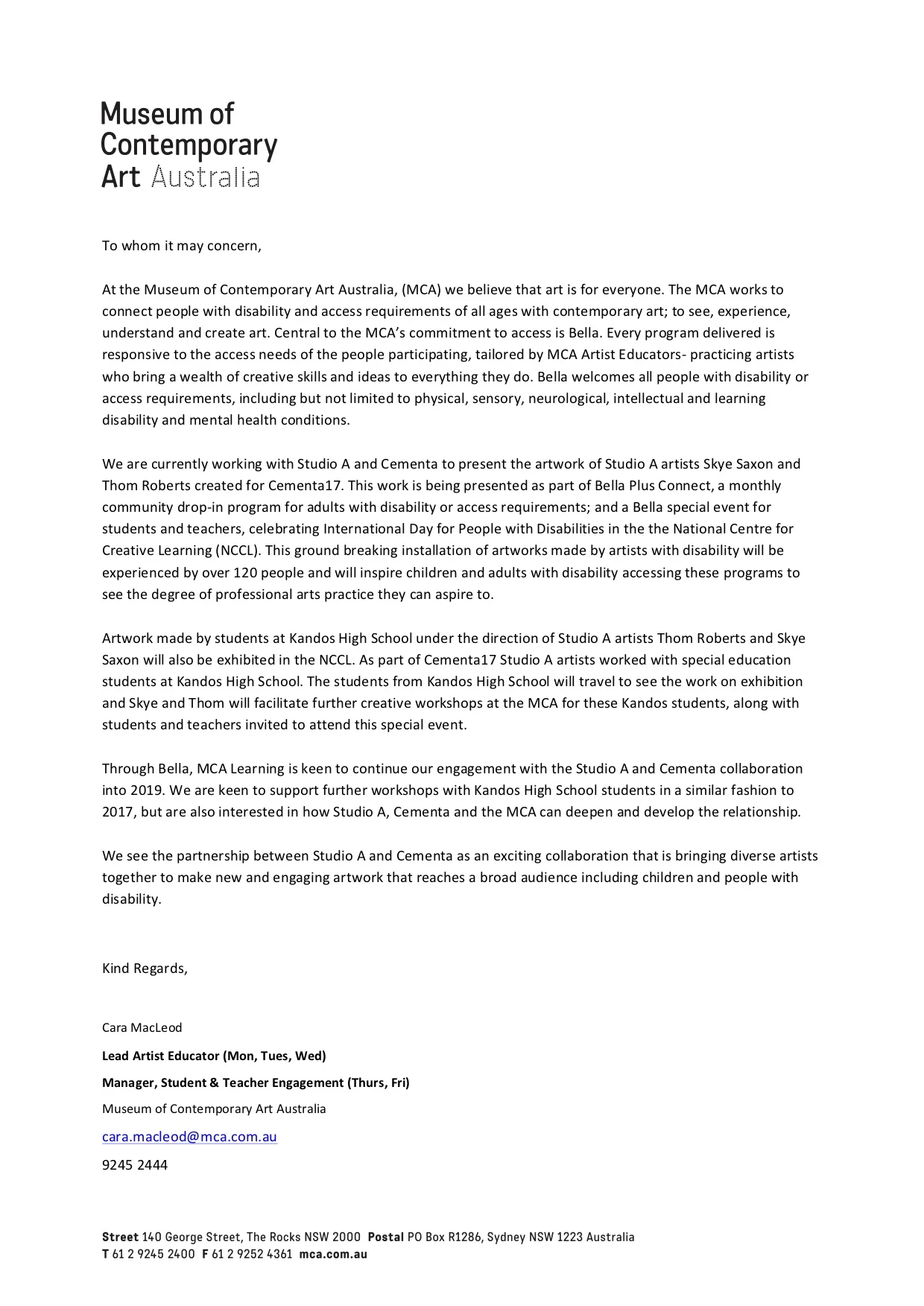 Letter of Support Studio A Cementa Jan 2018_MCA.jpg