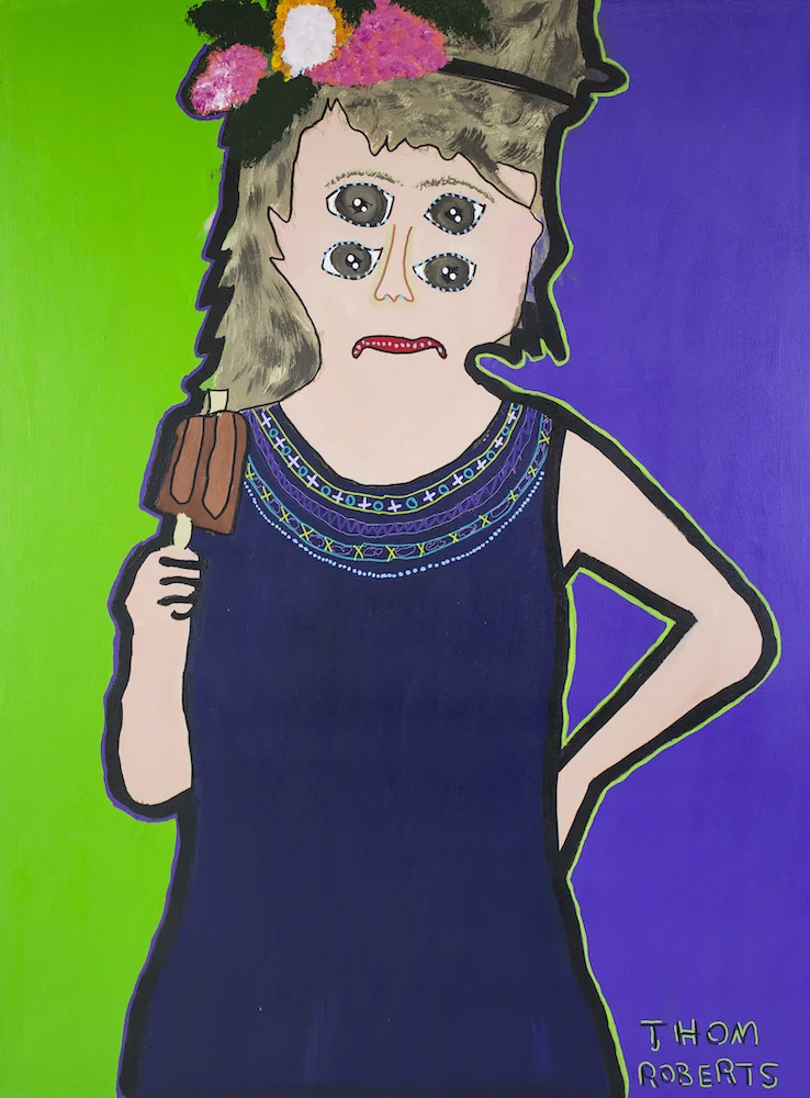 Energy (Romy), 2018, acrylic on canvas, 76.0cm x 101.5cm