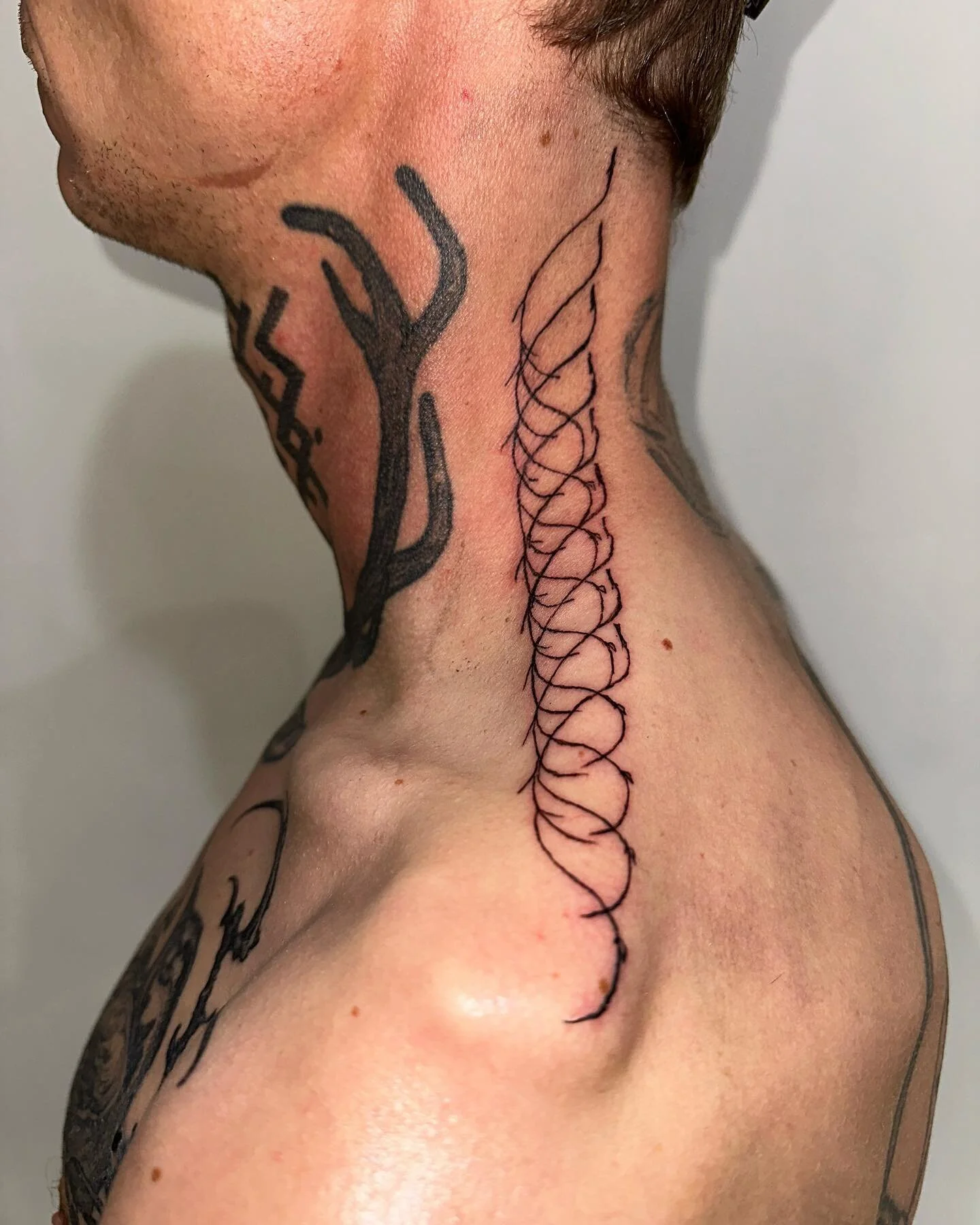 Truly an honor @lucyarbeit a pleasure to hang and trade. Next to some great work by @servadio_ and @caroleytattoo