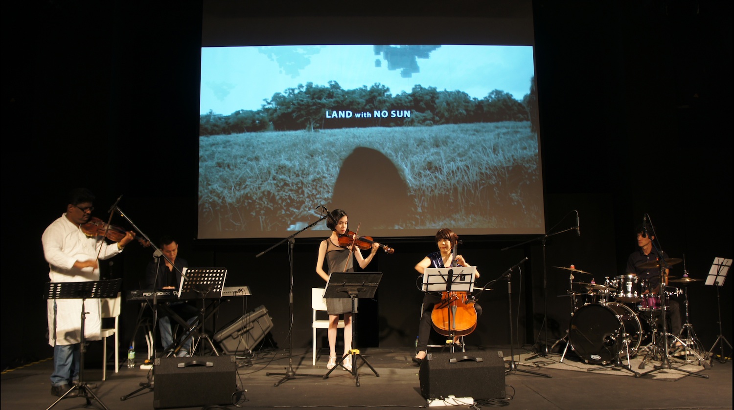  LAND with NO SUN : Whispers of the Wind performance at Titian Budaya Festival 2015 in Publika, Kuala Lumpur 