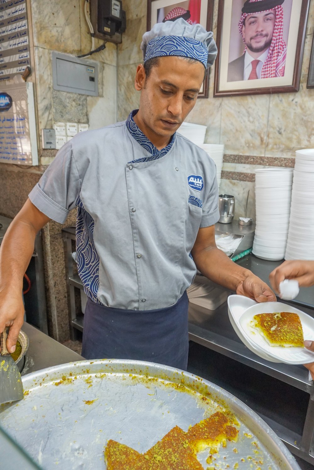  Travel Guide to Jordan - Where to eat? At Habibah Sweets in Downtown Amman 