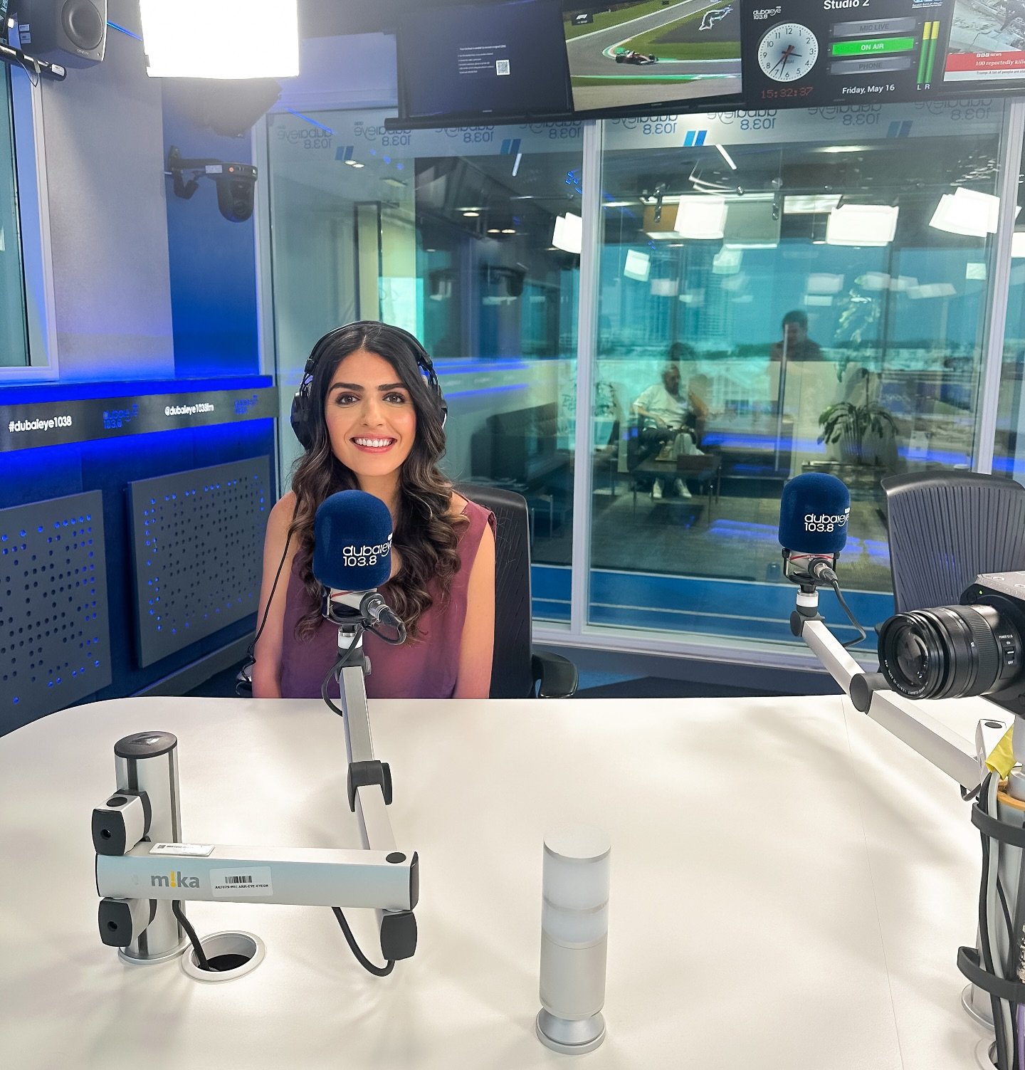 🎙️ Live from the Dubai Eye studio! Chatting about International Museum Day tomorrow 🥳 (May 18) - FREE admission 🎟️ to select museums in Dubai, Abu Dhabi, and Sharjah ! Plus, we&rsquo;re diving into the coolest indoor spots to wander 🚶🏻&zwj;♀️&zw