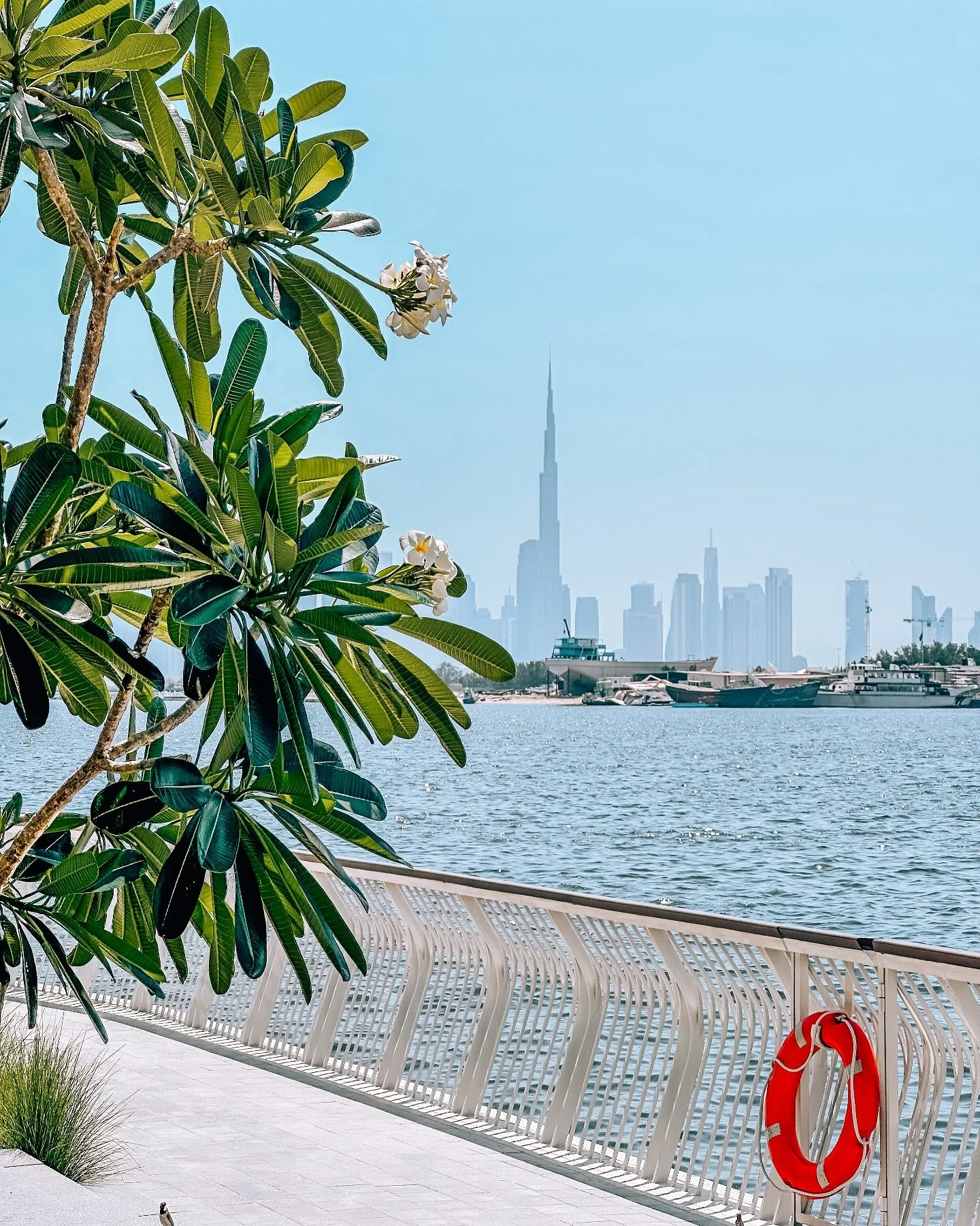 Burj Khalifa postcard vibes 🌞🌴 
Sponsored by SPF 50 😎😅 
&bull;
&bull;
&bull;
&bull;
&bull;
&bull;
&bull;
&bull;
&bull;
&bull;
#visitdubai #mydubai #dubaitourguide #burjkhalifa #dubaiskyline #dubaiarchitecture #travelgram #beautifuldestinations 

