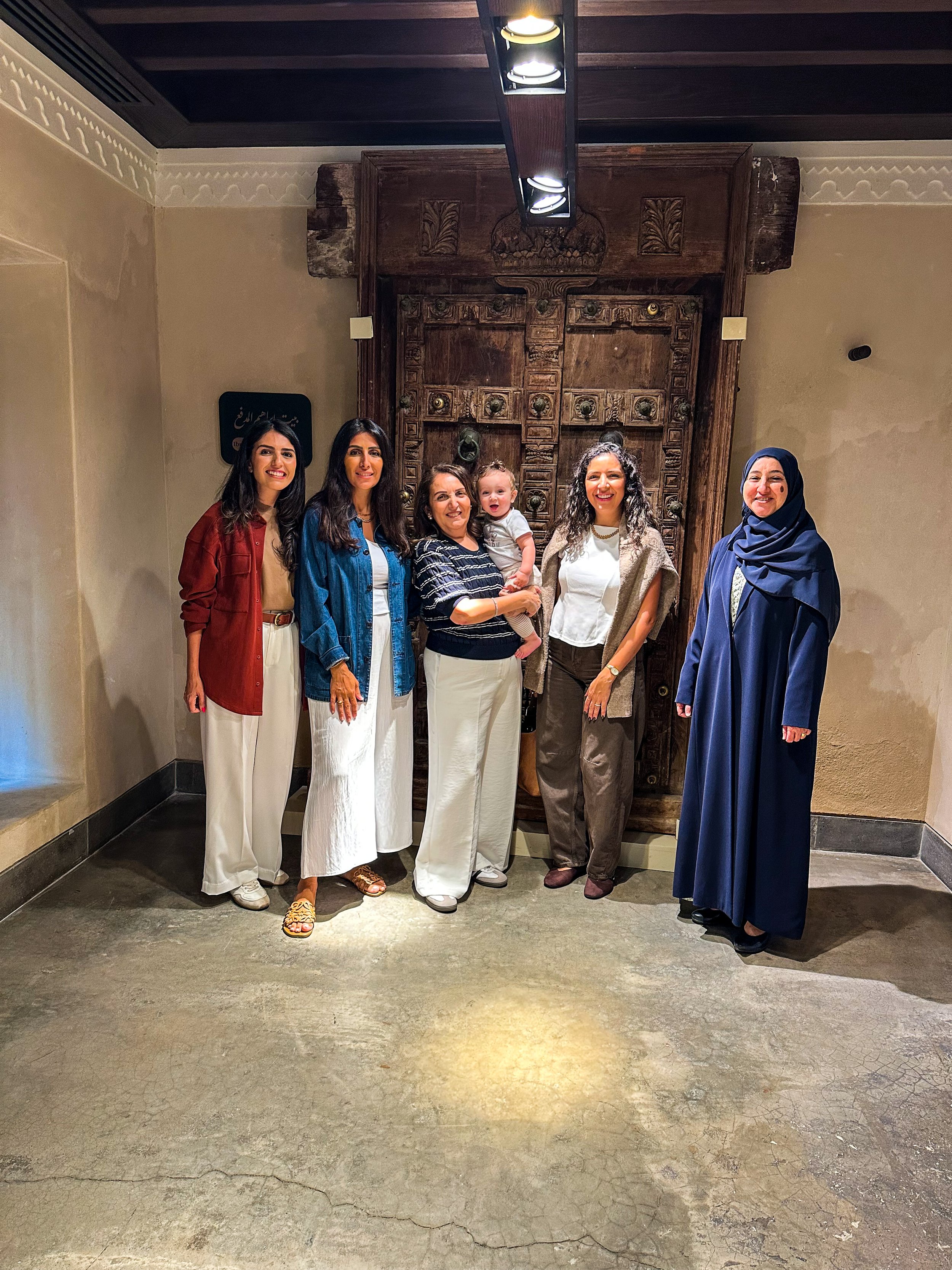 Noura Al Noman with the Badrans