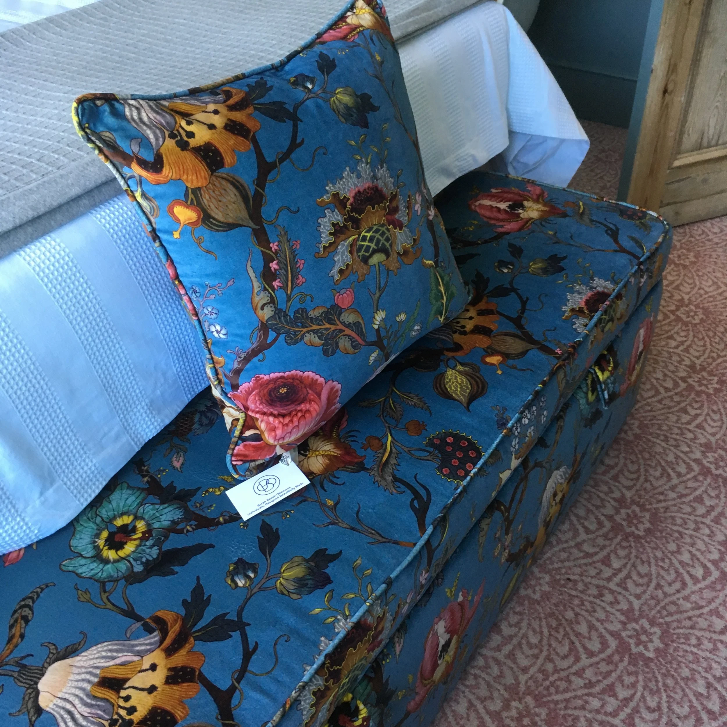 An Ottoman Heads to The Pink House...