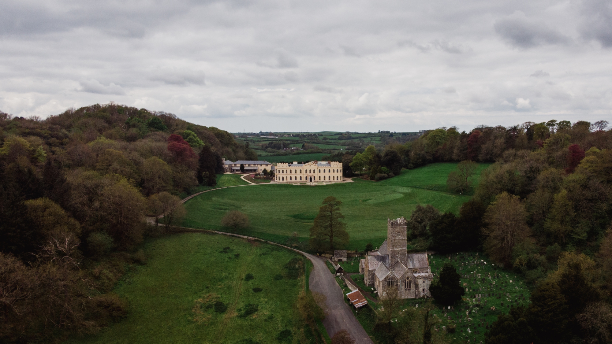 devon drone photography