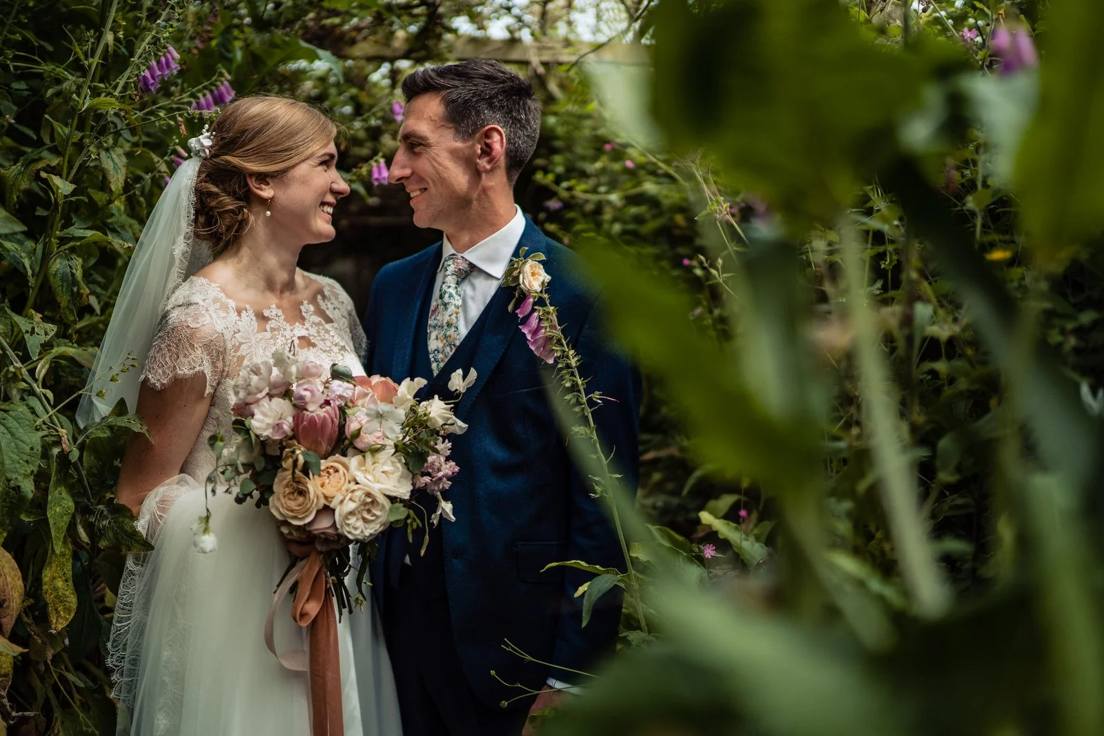 Wedding couple at Anran