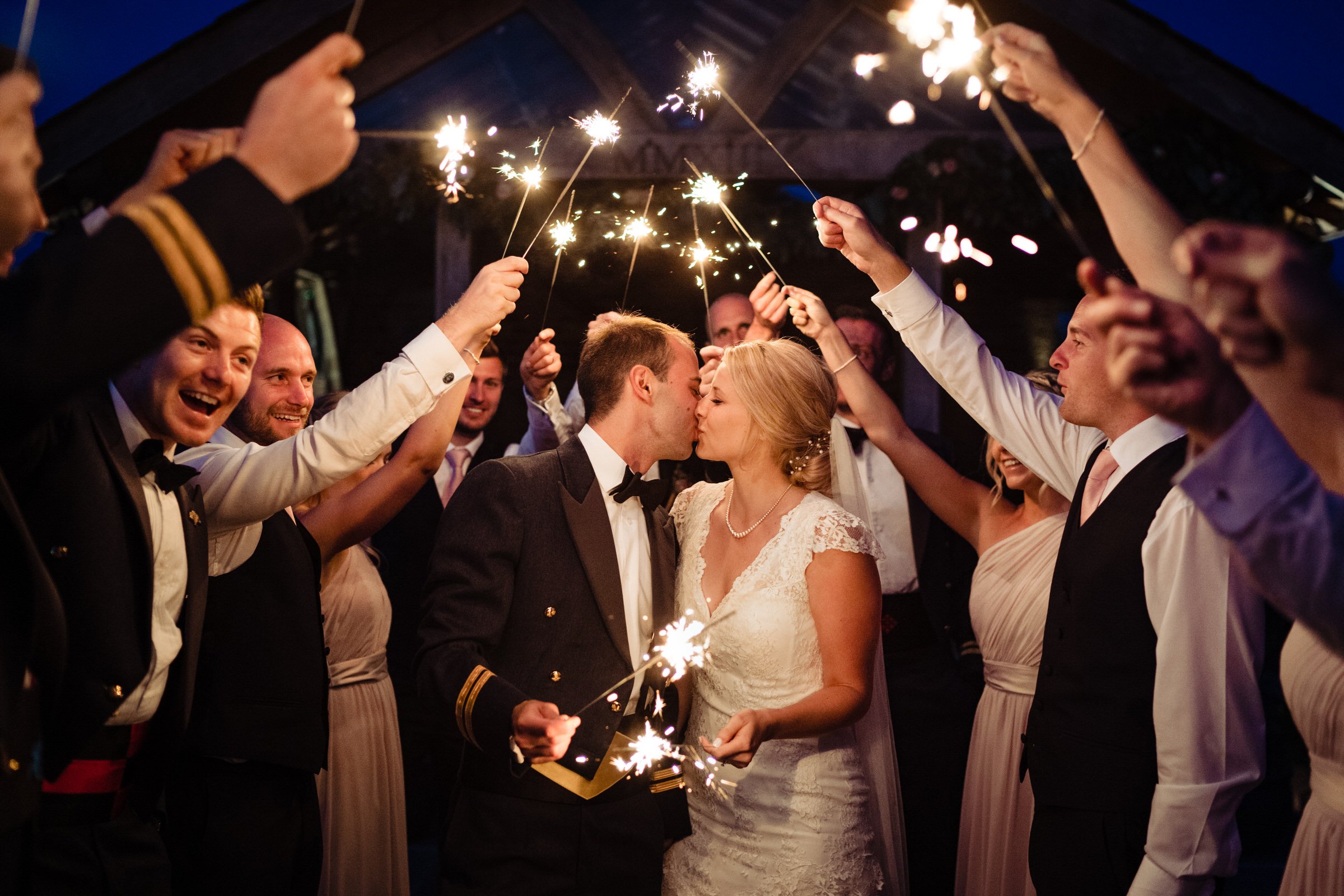 sparklers - upton barn - devon - wedding.jpg