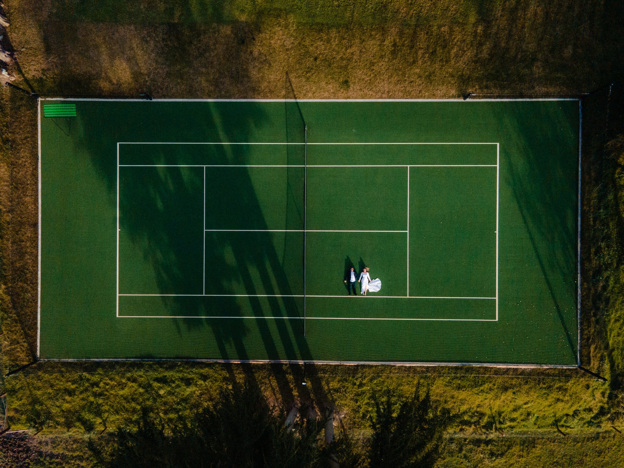 drone - bride and groom - tennis court - higher eggbeer.jpg