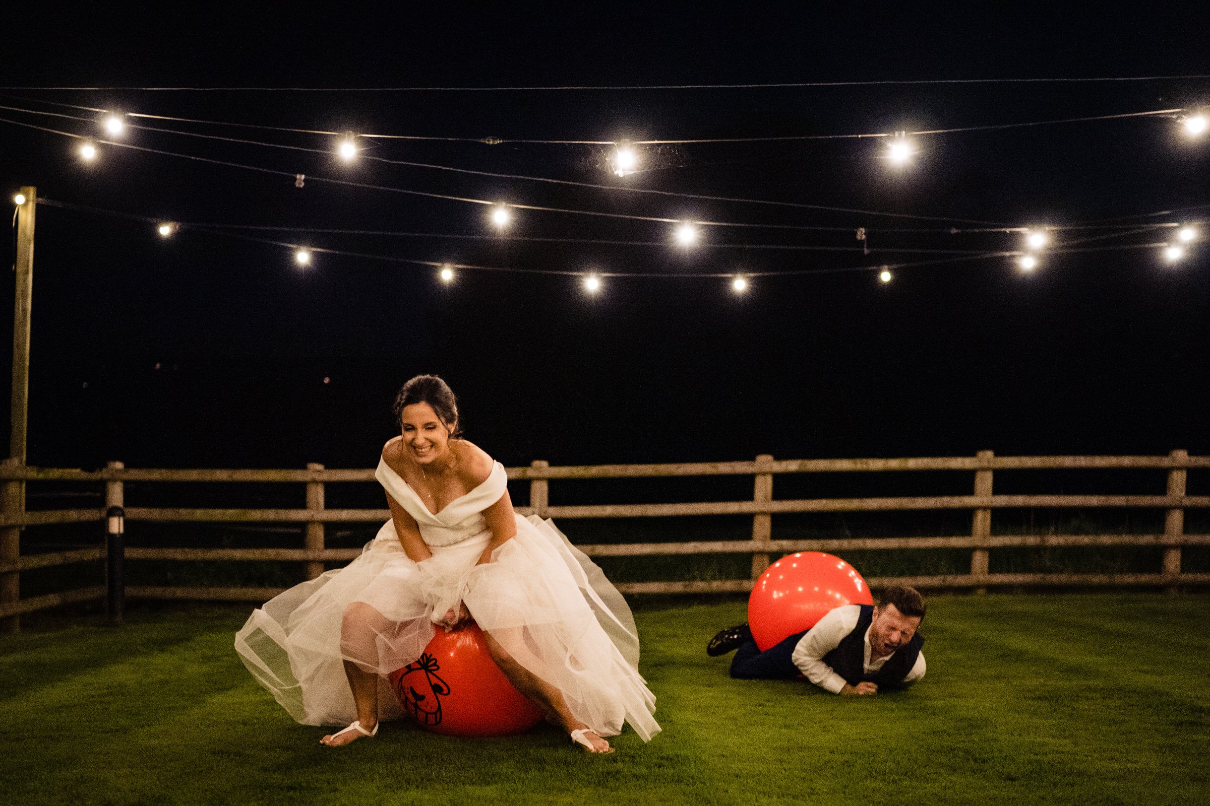 space hopper - wedding - laughing - upton barn - devon.jpg