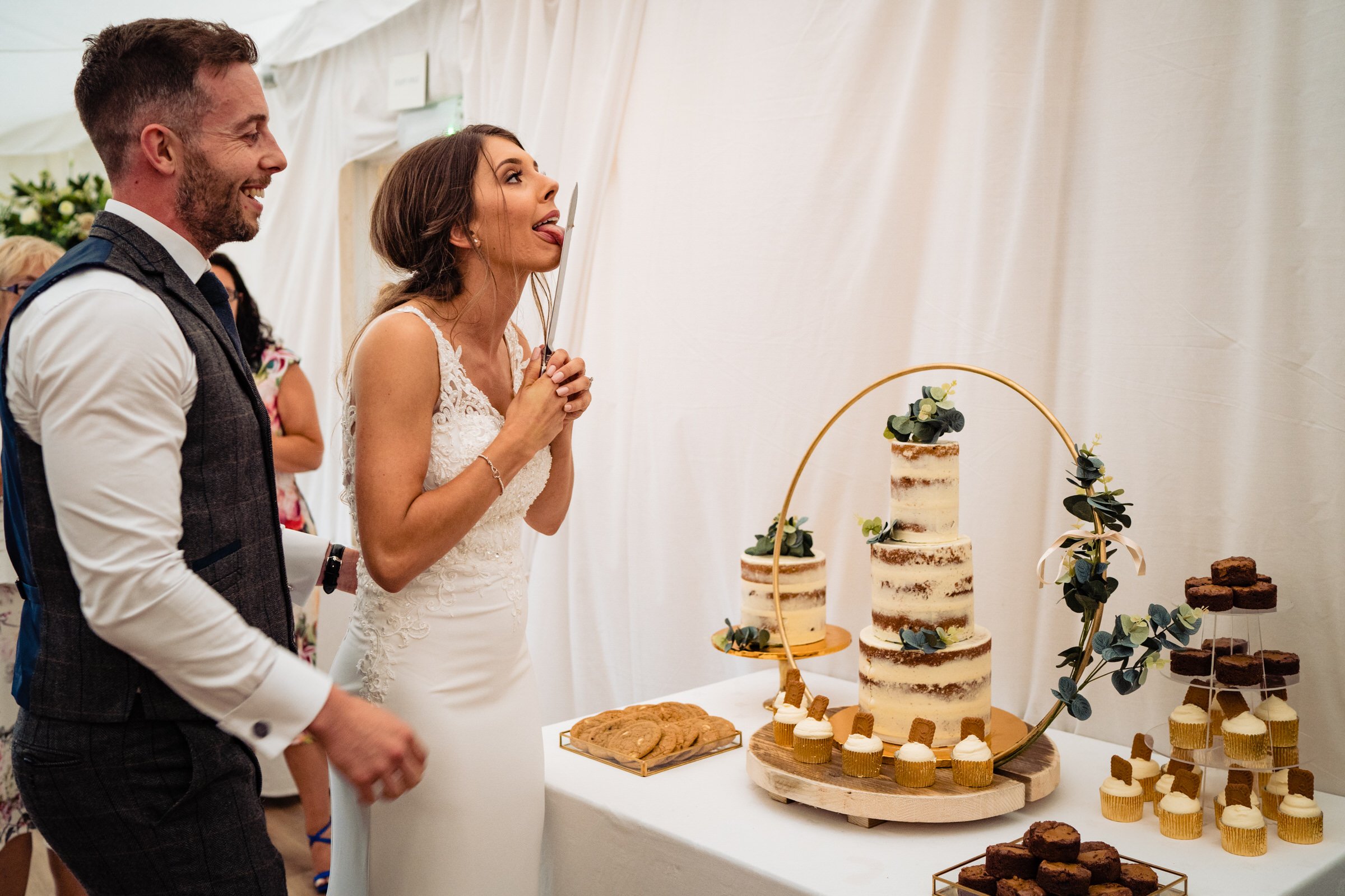 bride - groom - biscoff - cake - wedding - devon.jpg