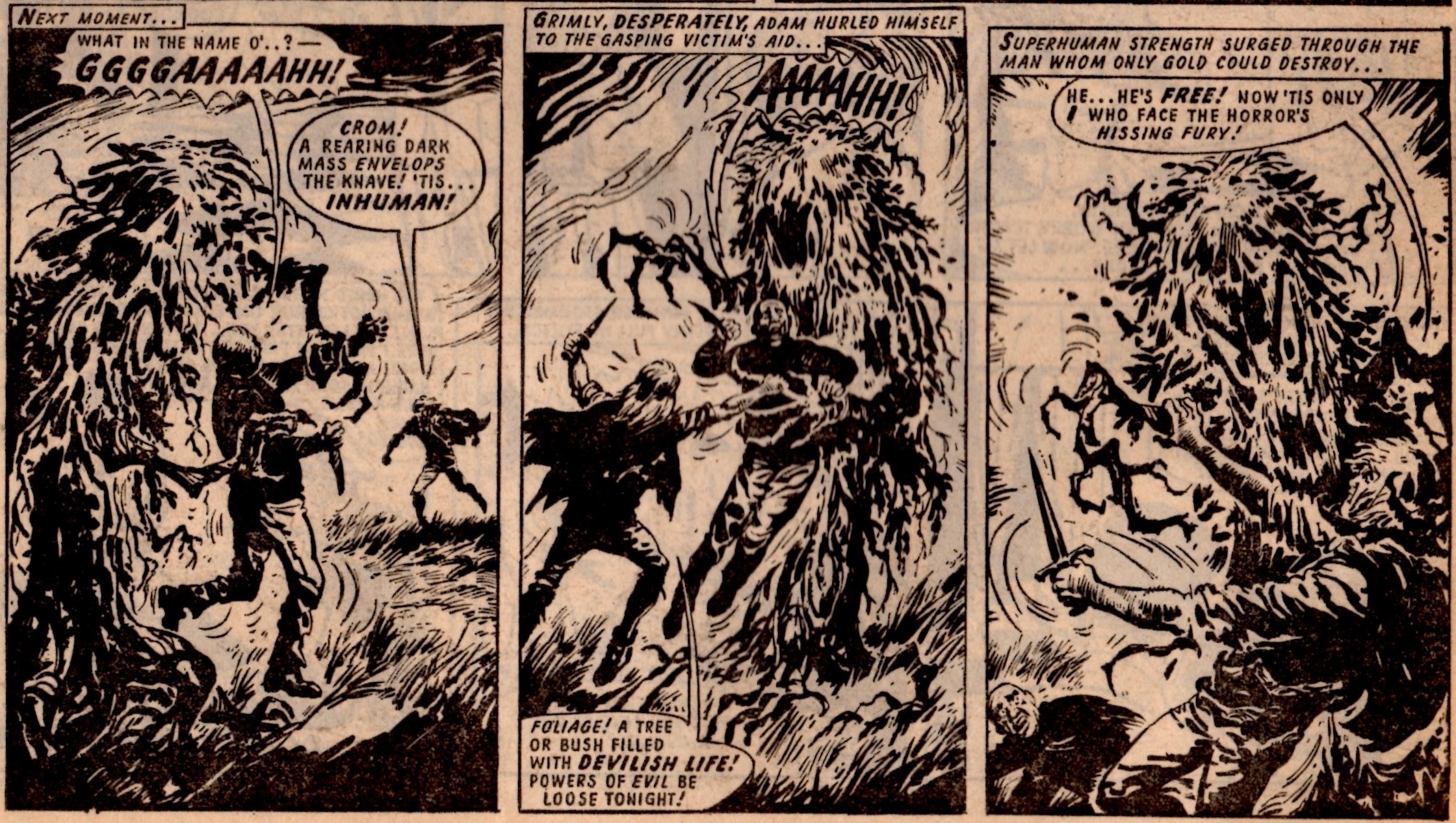 Adam Eterno (Lion and Thunder, 25 March 1972): Solano Lopez (artist)