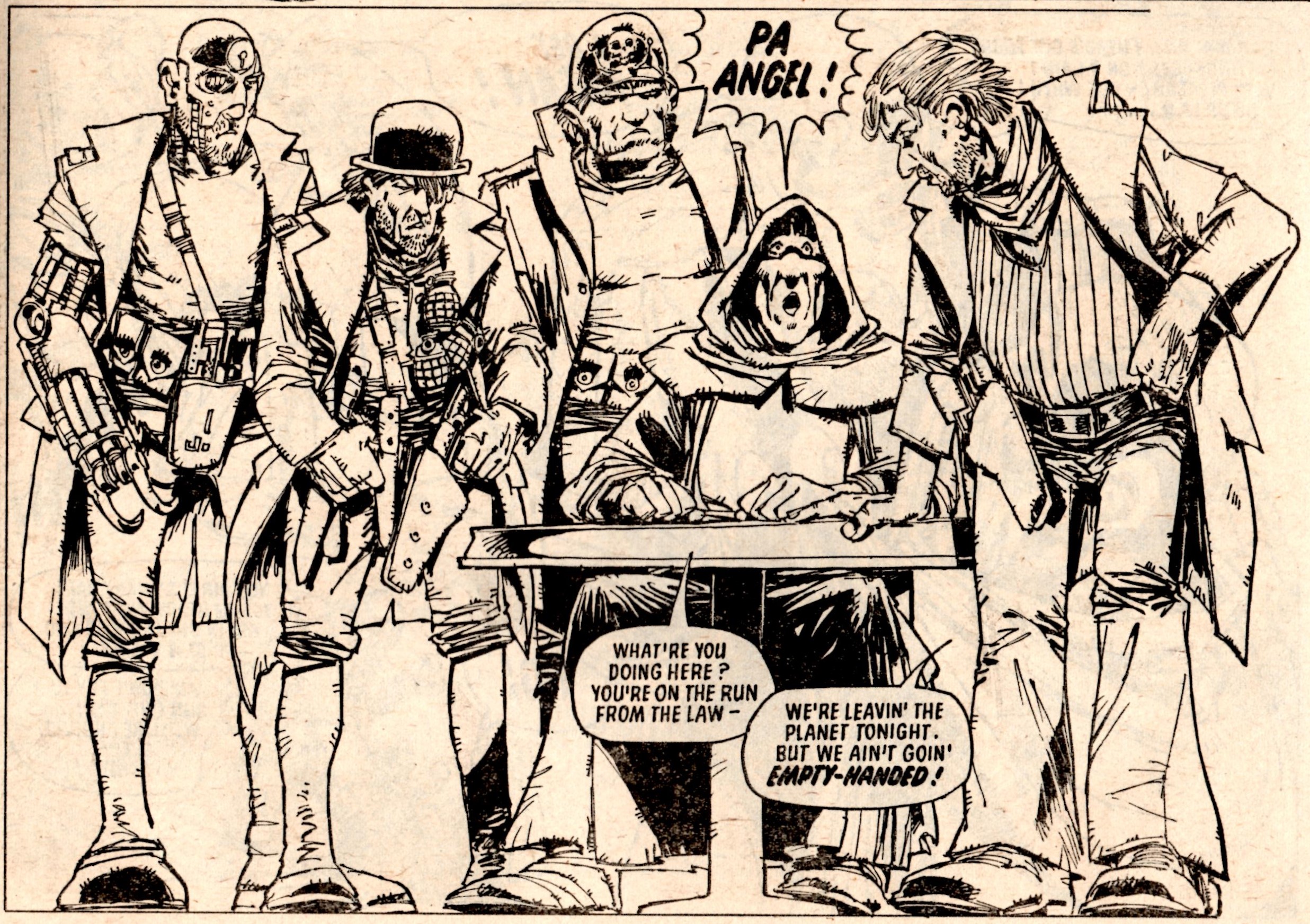 Judge Dredd: The Judge Child part 5 (2000AD, Prog 160, 12 April 1980): John Wagner (writer), Mike McMahon (artist)