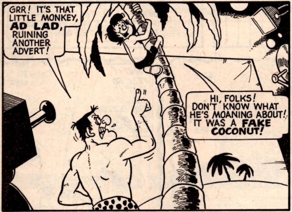 Ad Lad (Whoopee!, 25 January 1975): Trevor Metcalfe (artist)