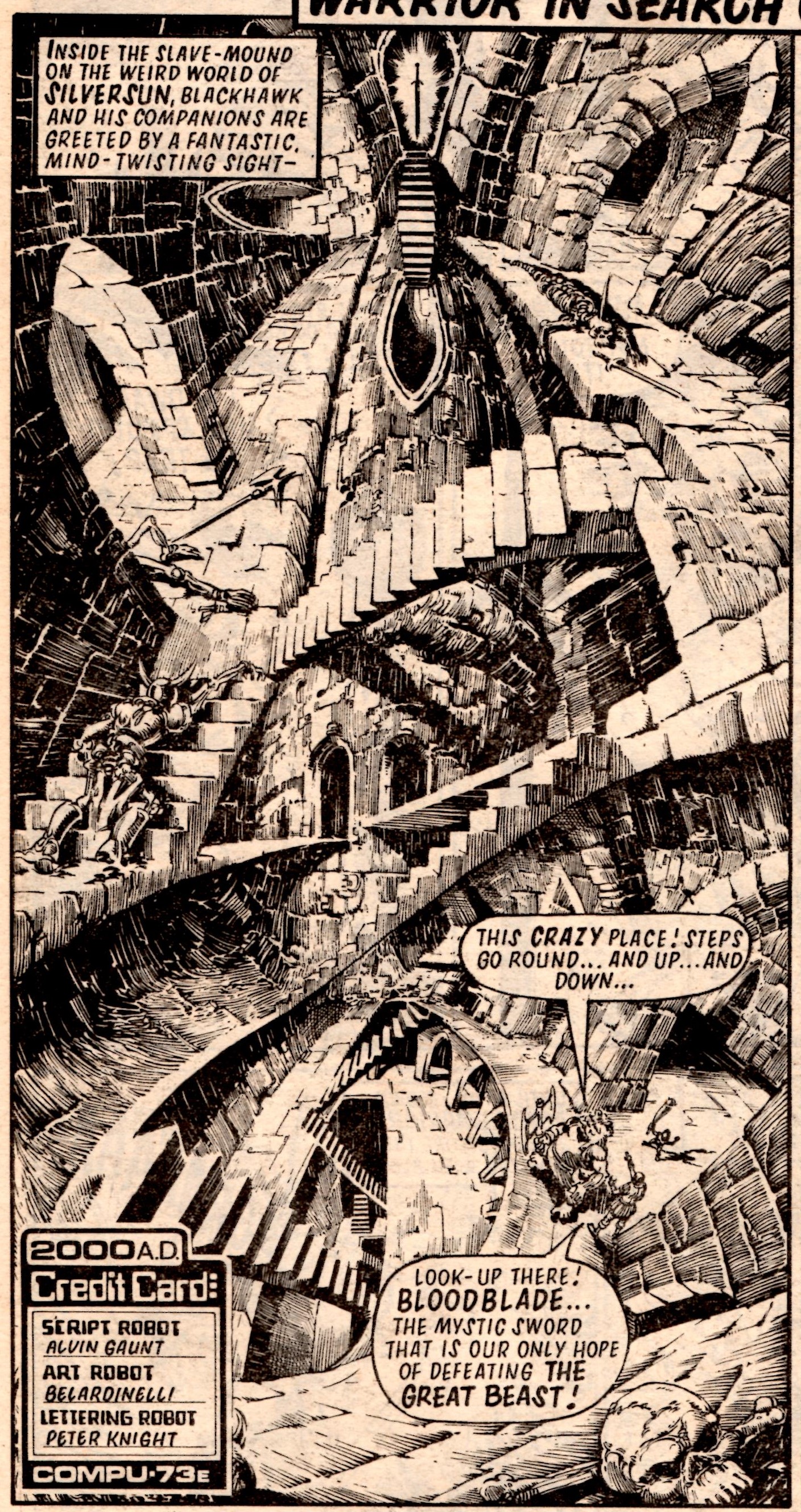 Blackhawk: Alan Grant and Kelvin Gosnell (writers), Massimo Belardinelli (artist)