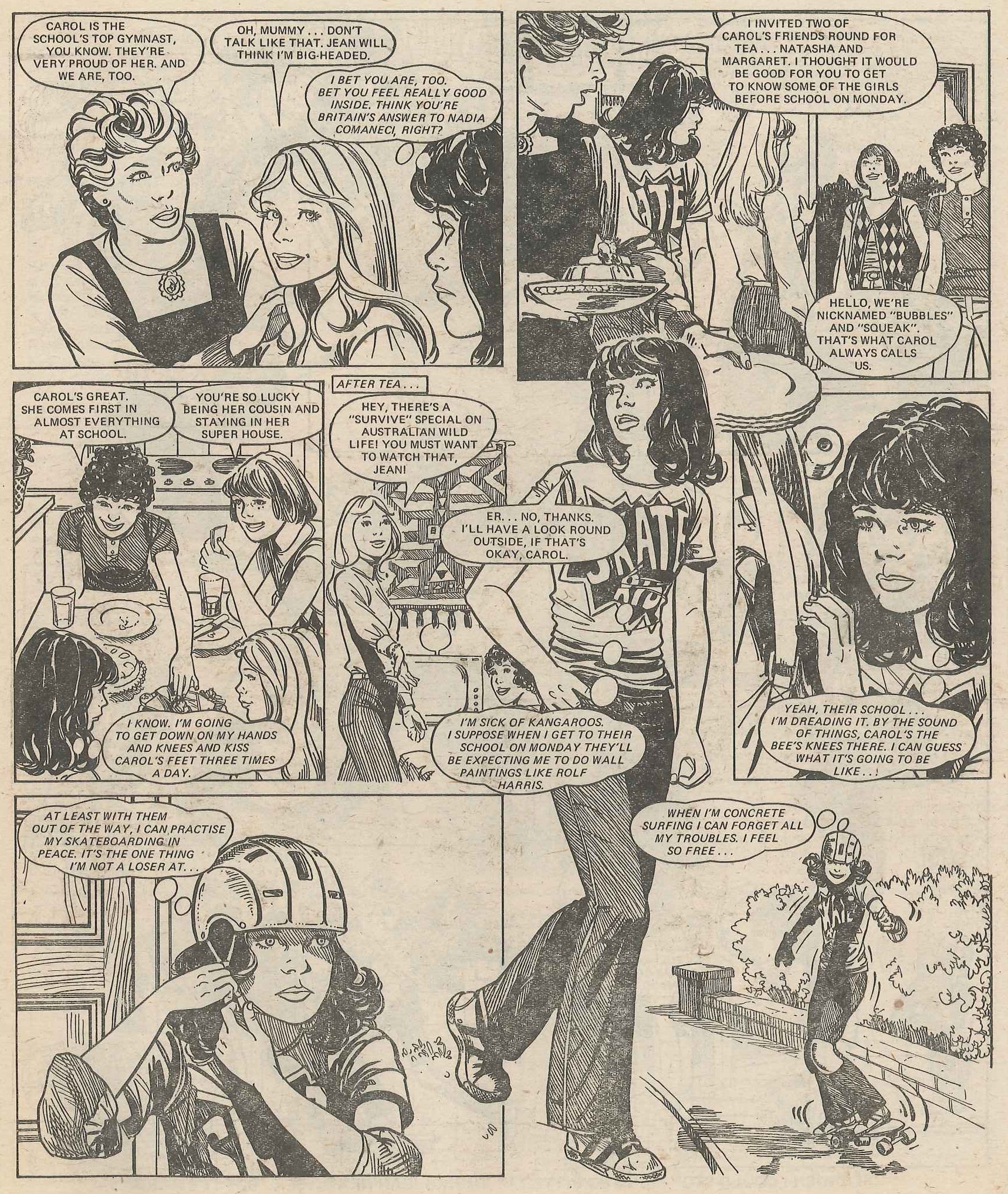 Concrete Surfer: Pat Mills (writer), artist unknown