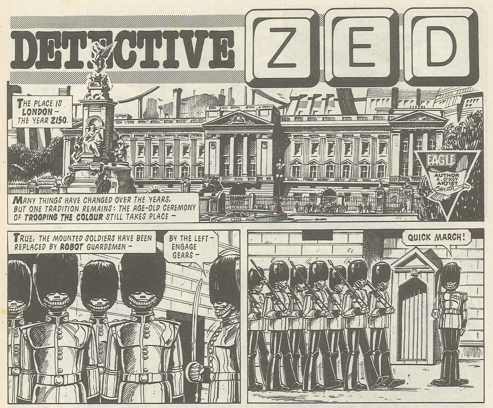 Detective Zed: Alan Grant and John Wagner (writers), Robin Smith (artist)