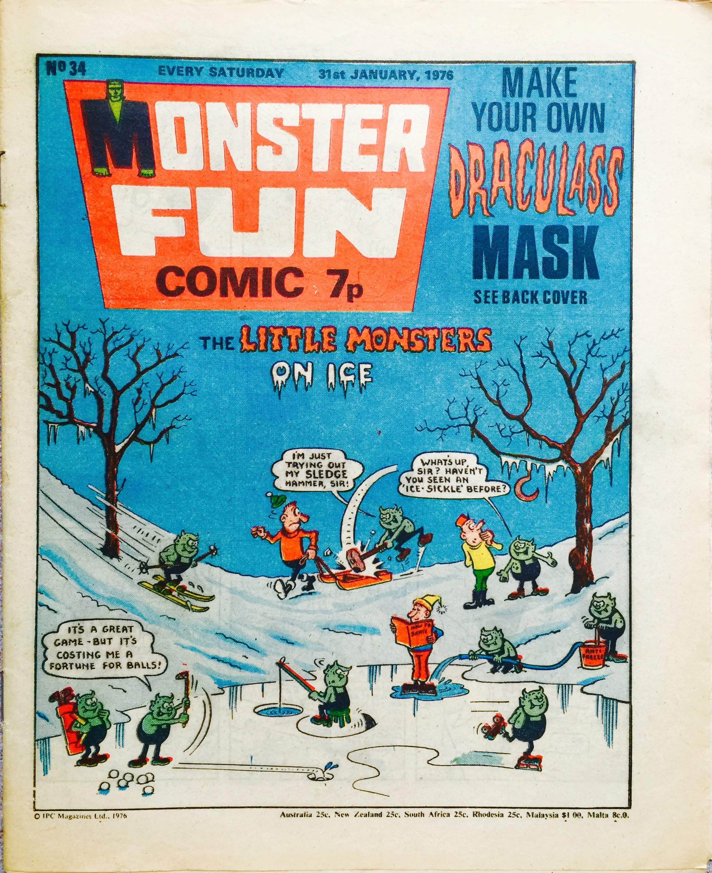 On this day, 31 January 1976: Monster Fun