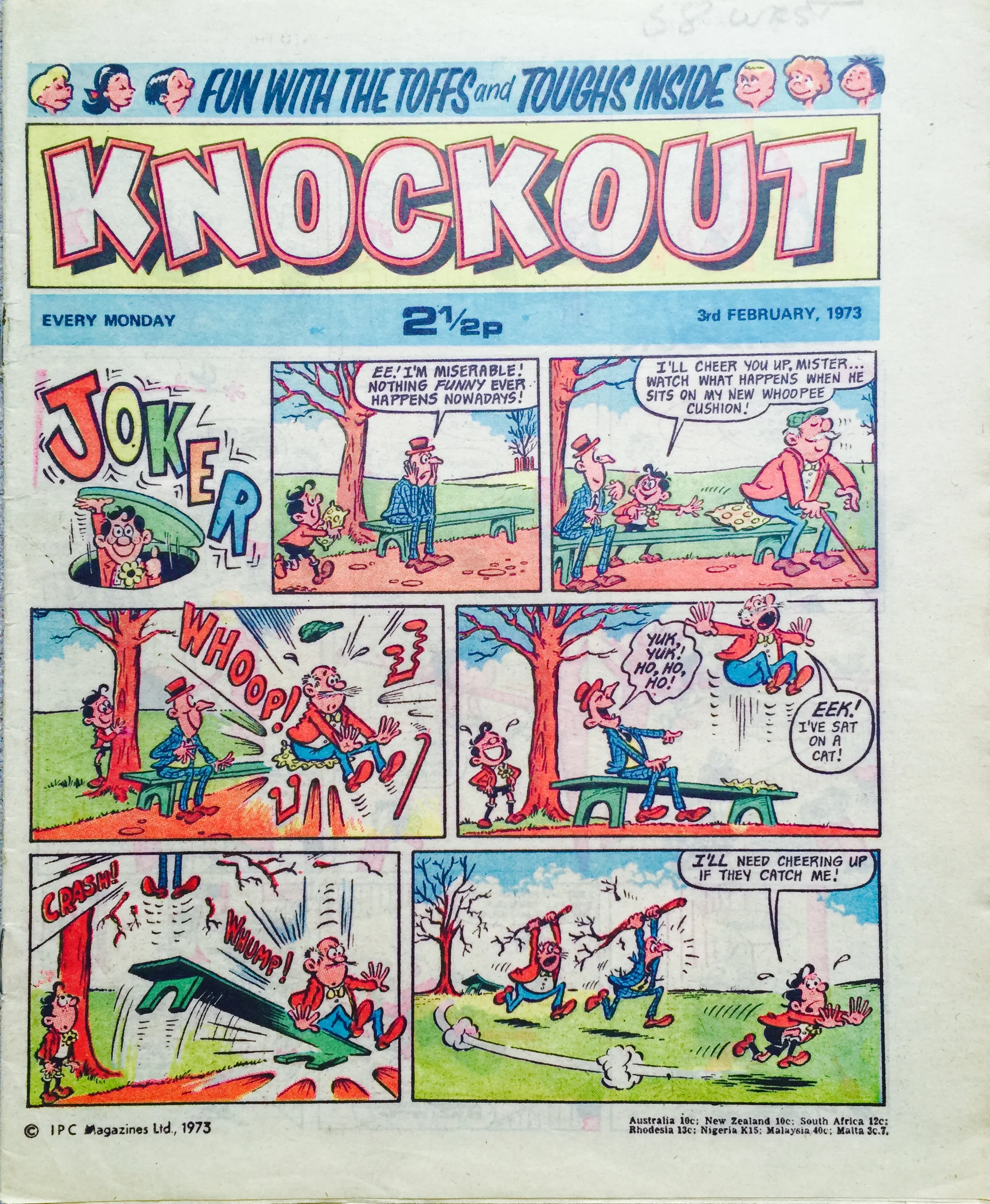 On this day, 3 February 1973: Knockout