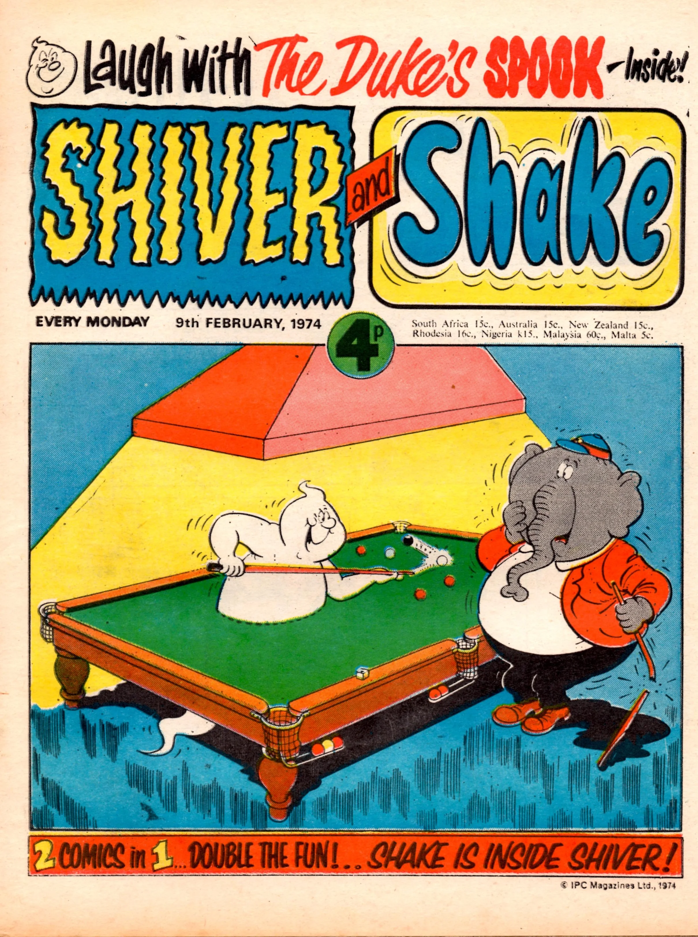 On this day, 9 February 1974: Shiver and Shake
