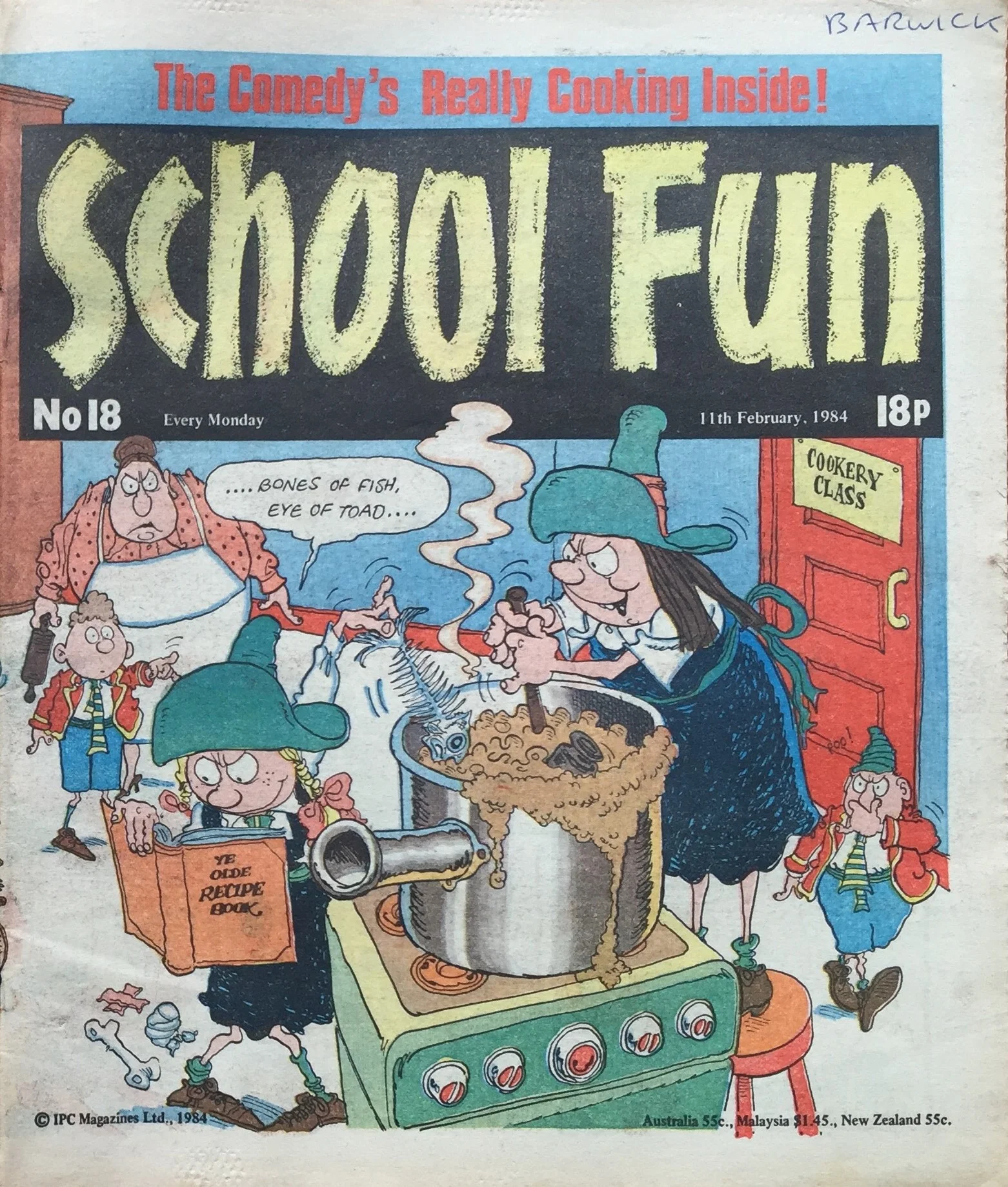 On this day, 11 February 1984: School Fun