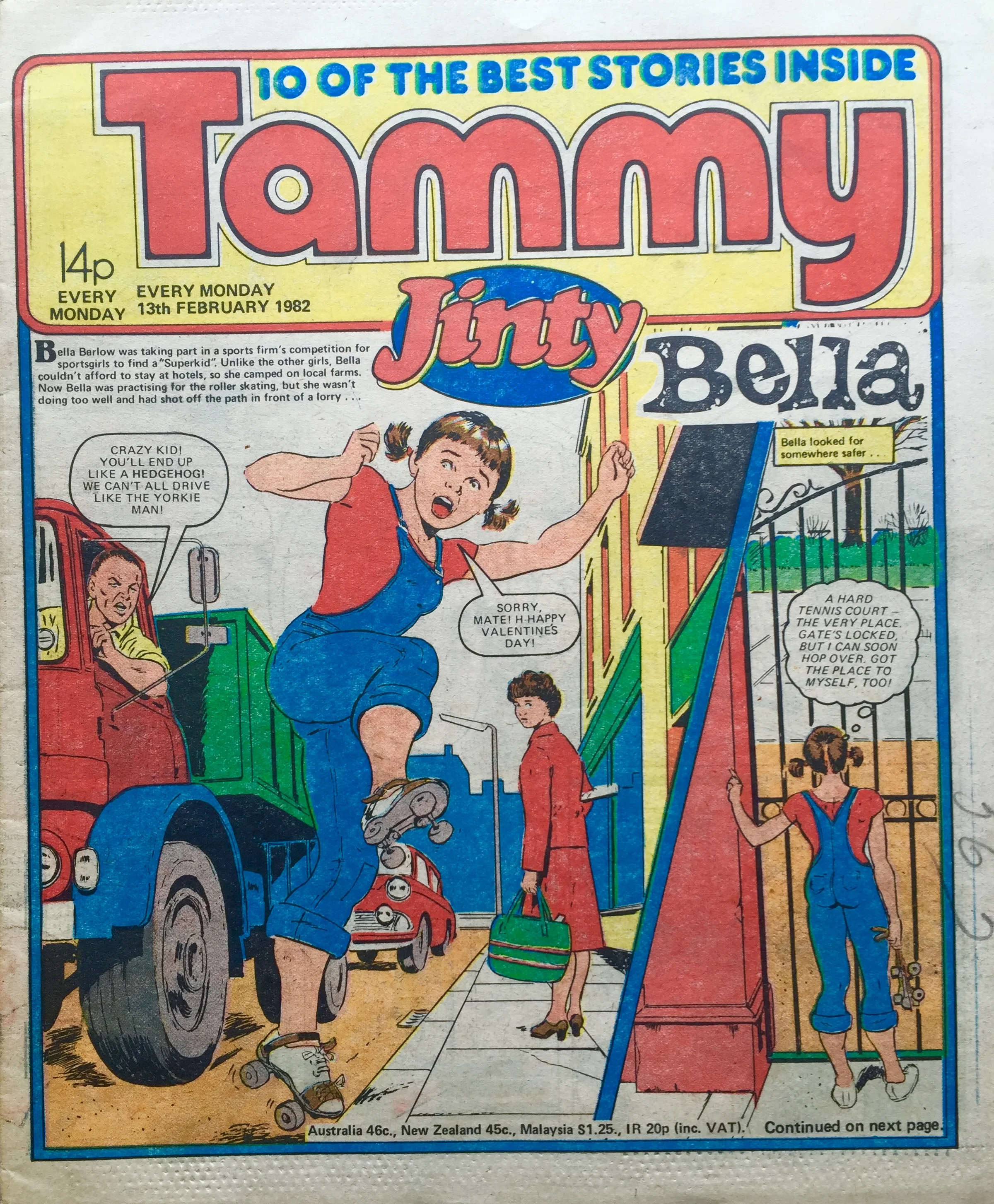 On this day, 13 February 1982: Tammy and Jinty