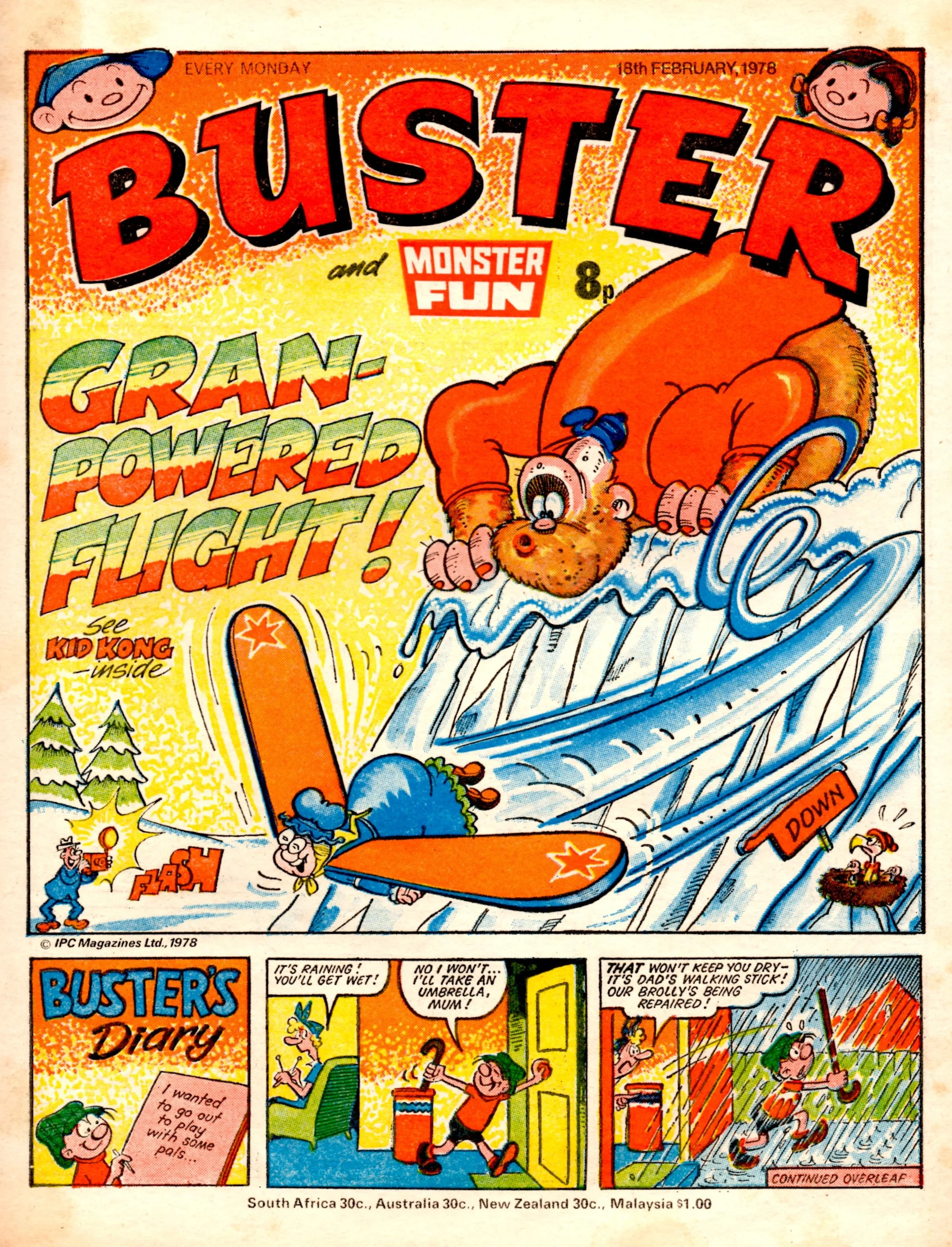 On this day: 18 February 1978: Buster and Monster Fun