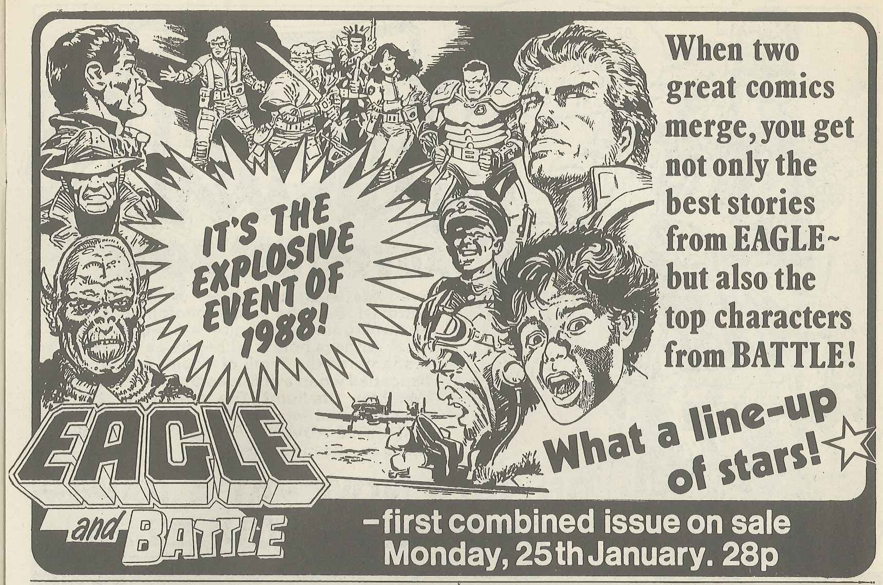 A rather late plug for the newly-merged Eagle and Battle, which launched a couple of weeks previously