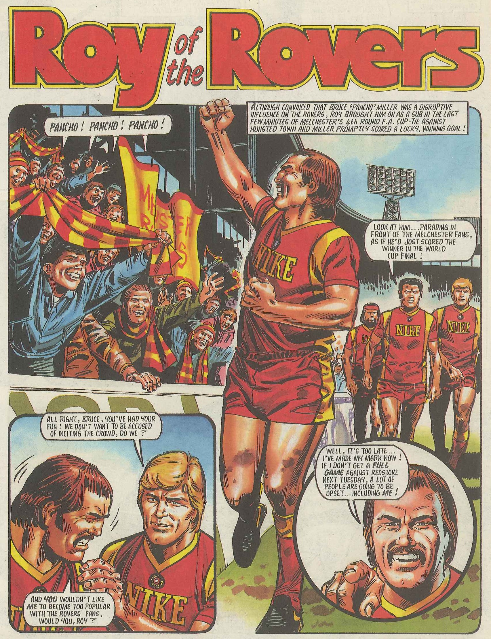 Roy of the Rovers: Tom Tully (writer), Mike White (artist)