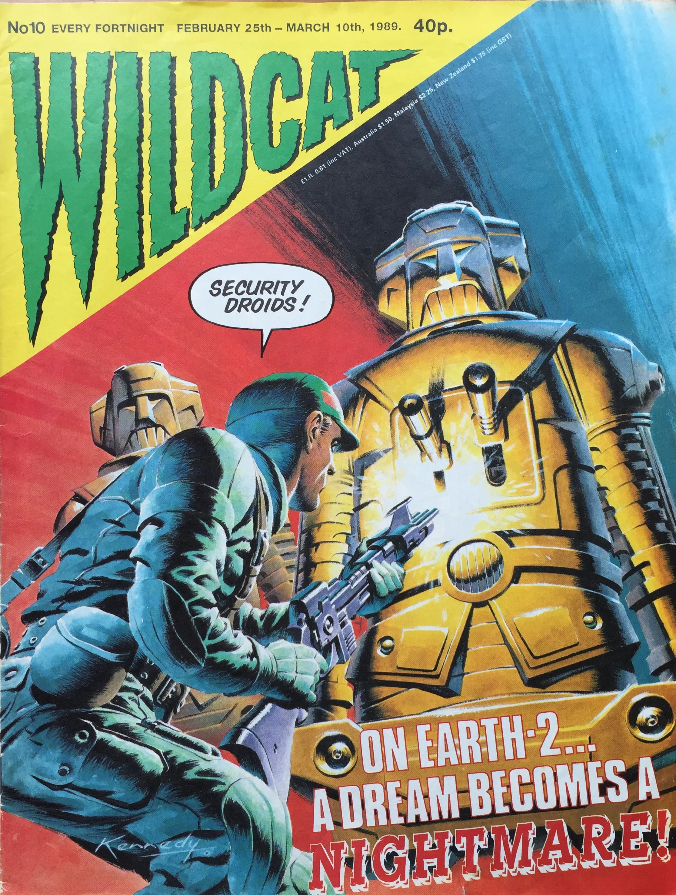 On this day, 25 February 1989: Wildcat