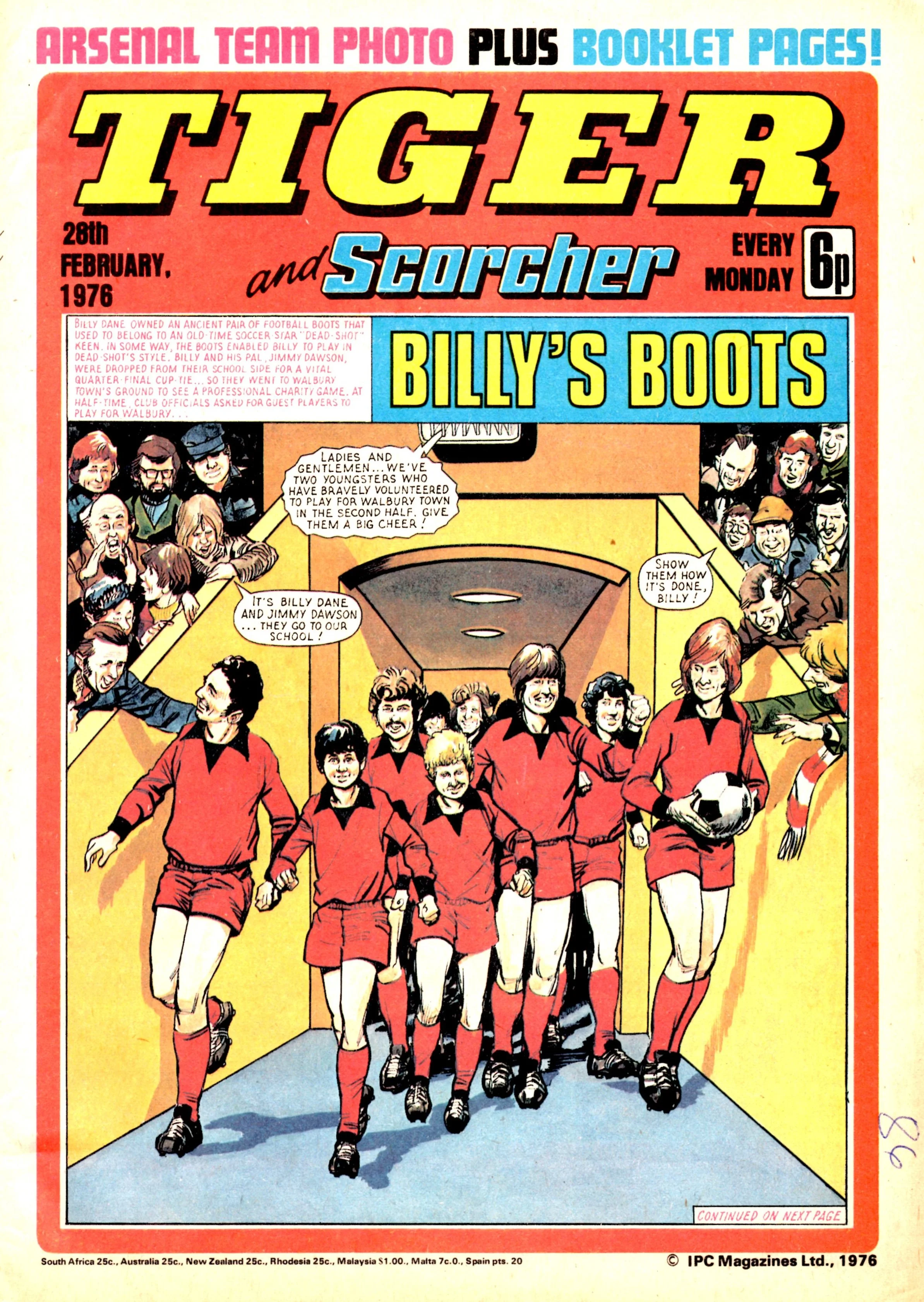 On this day, 28 February 1976: Tiger and Scorcher