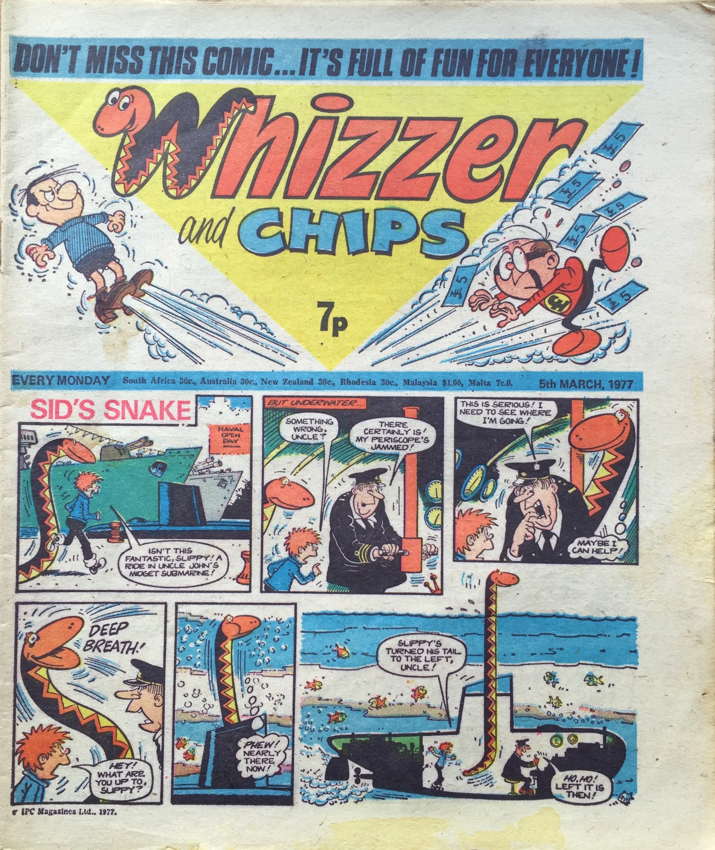 On this day, 5 March 1977: Whizzer and Chips