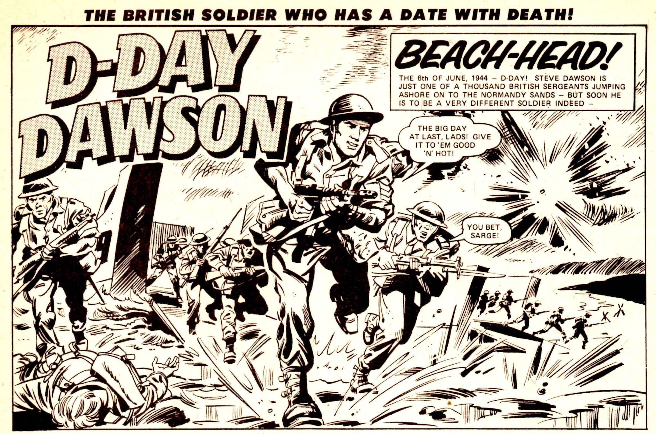 D-Day Dawson: Gerry Finley-Day (writer), Geoff Campion (artist)