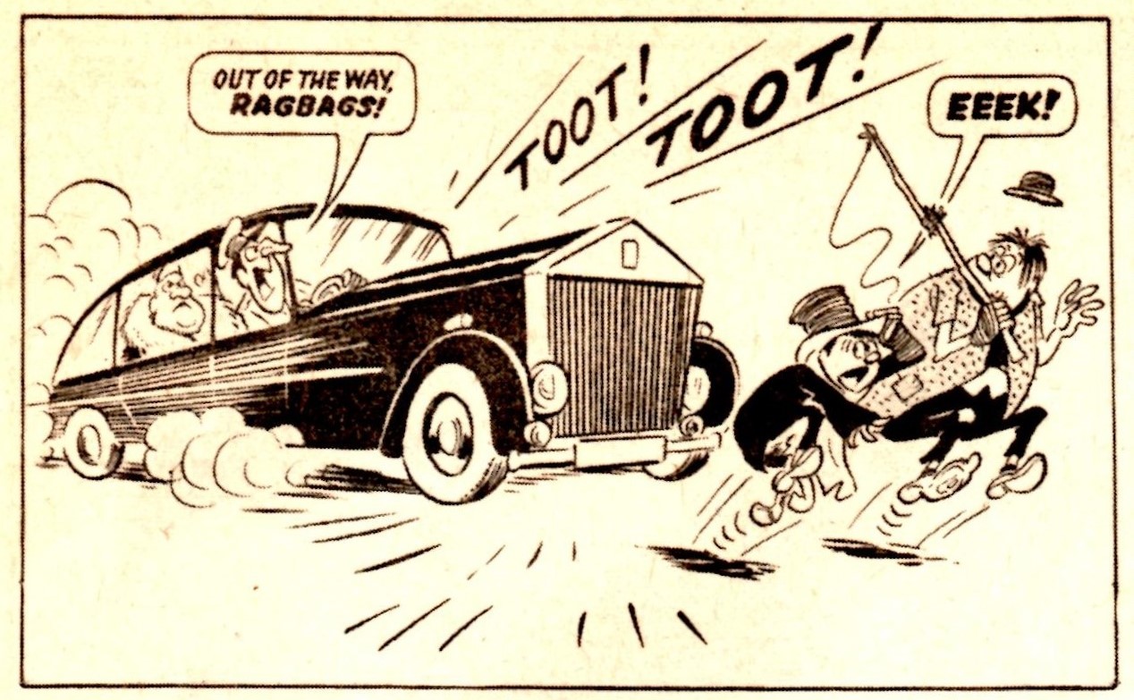 The Upper Crusts and the Lazy Loafers: Reg Parlett (artist)