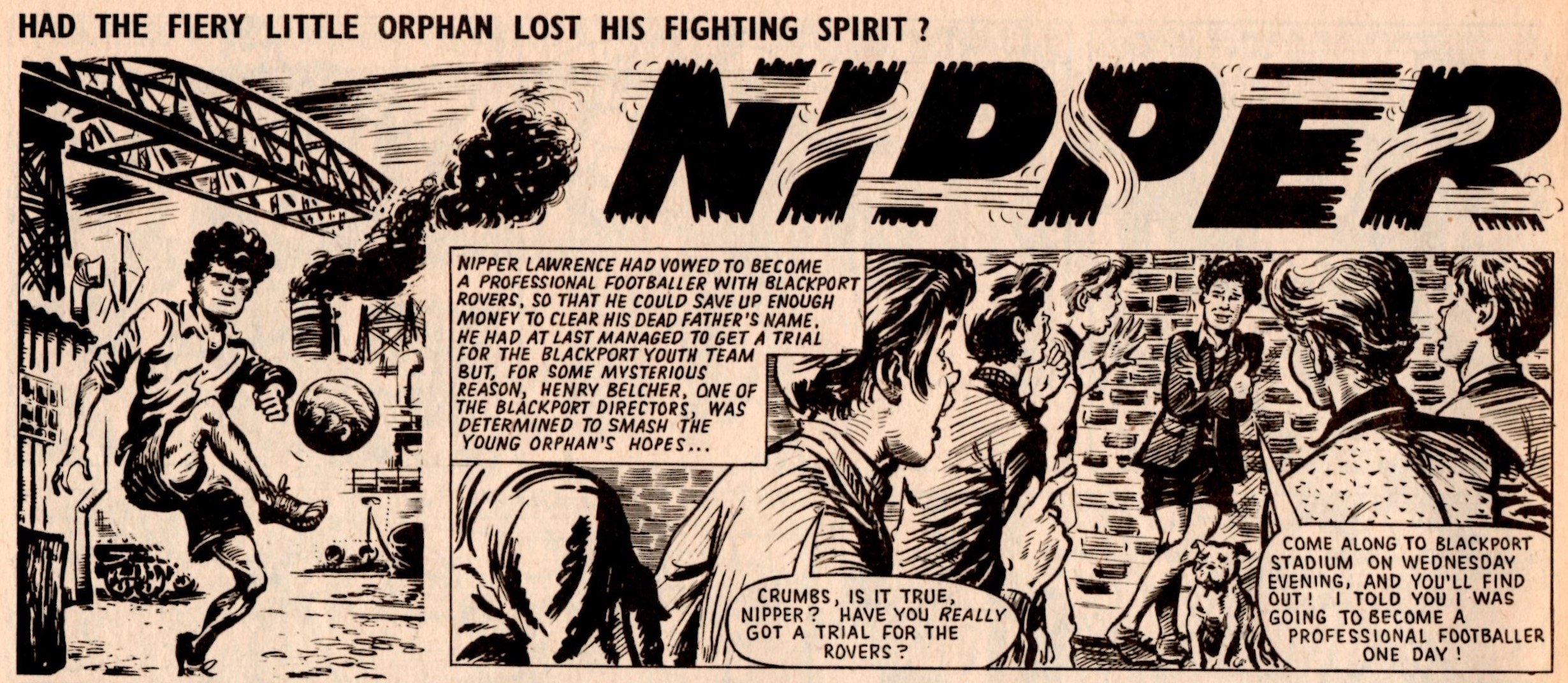 Nipper: Tom Tully (writer), Solano Lopez (artist)