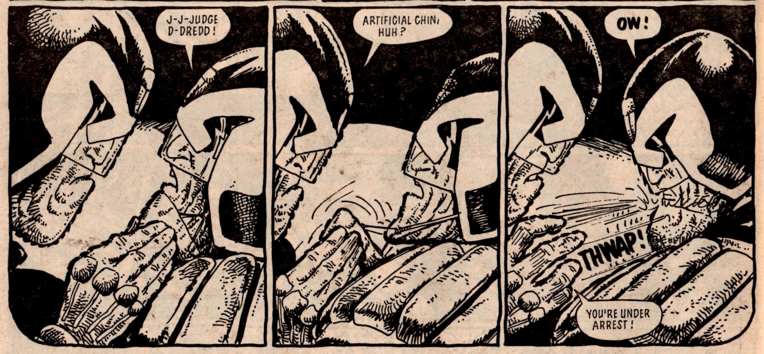 Judge Dredd: John Wagner (writer), Carlos Ezquerra (artist)