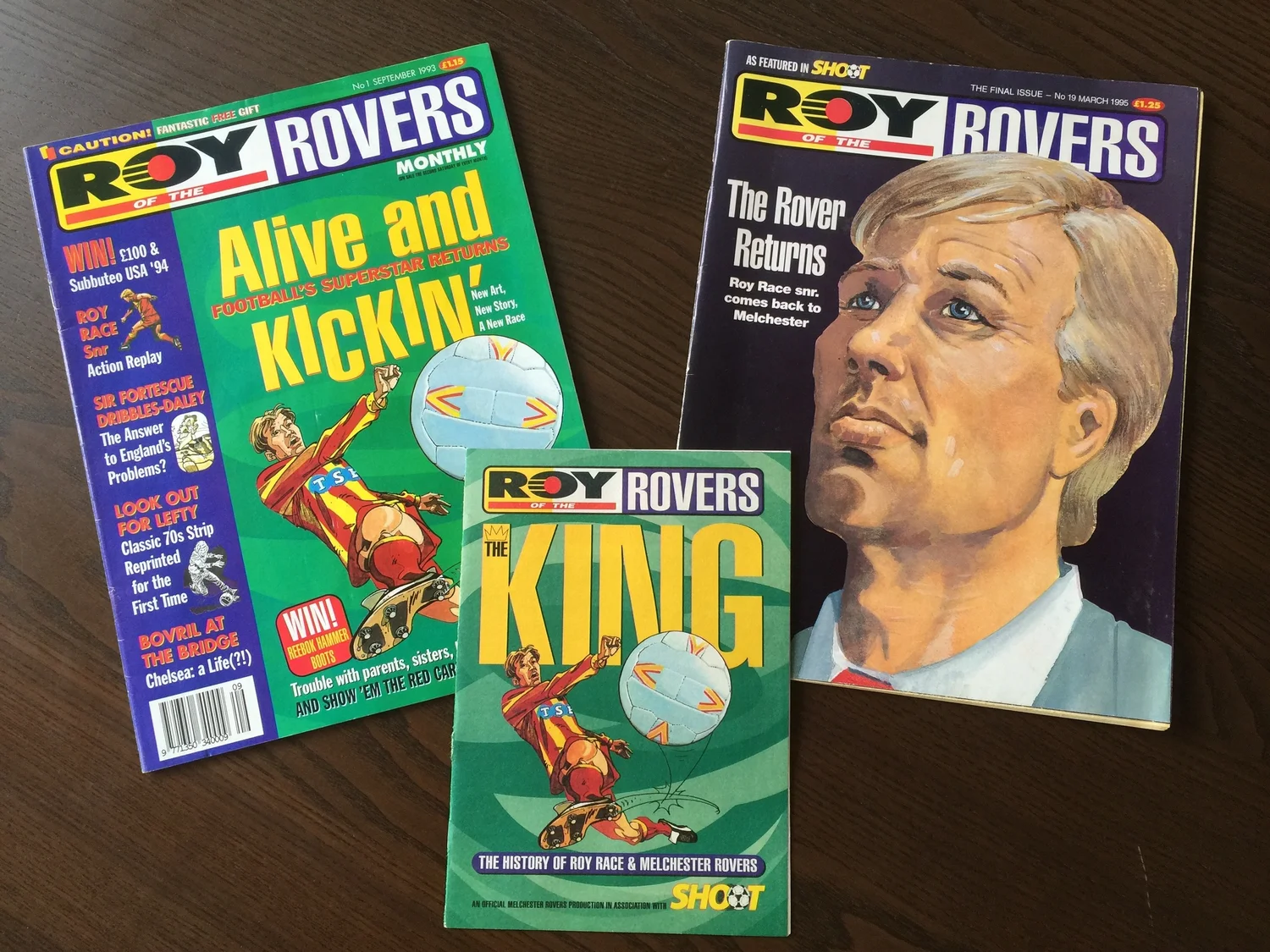 Rob Roy Rovers On this day, 20 March 1993: Roy of the Rovers — GREAT NEWS FOR ALL READERS!