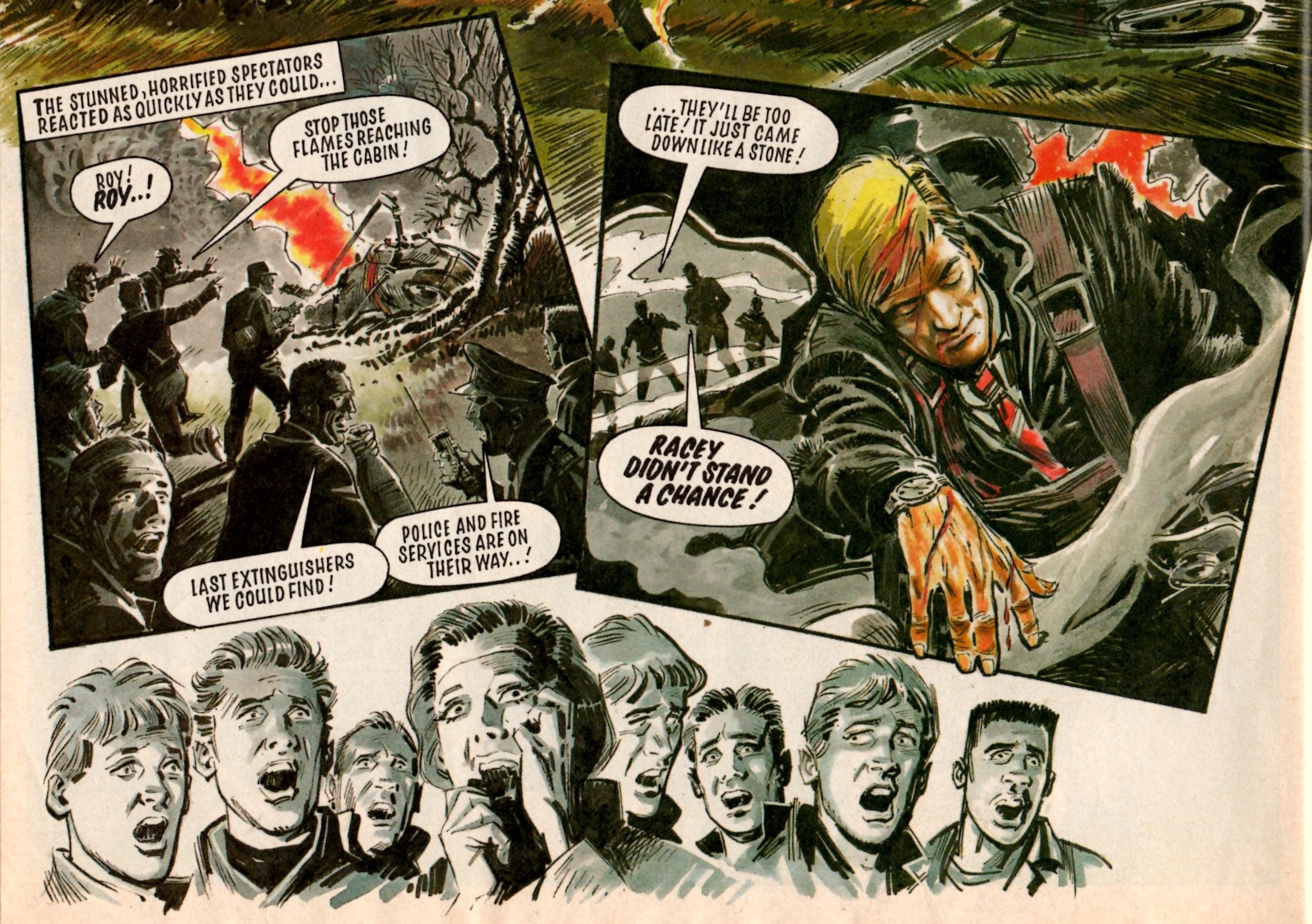 Roy of the Rovers: Tom Tully (writer), Barrie Mitchell (artist)