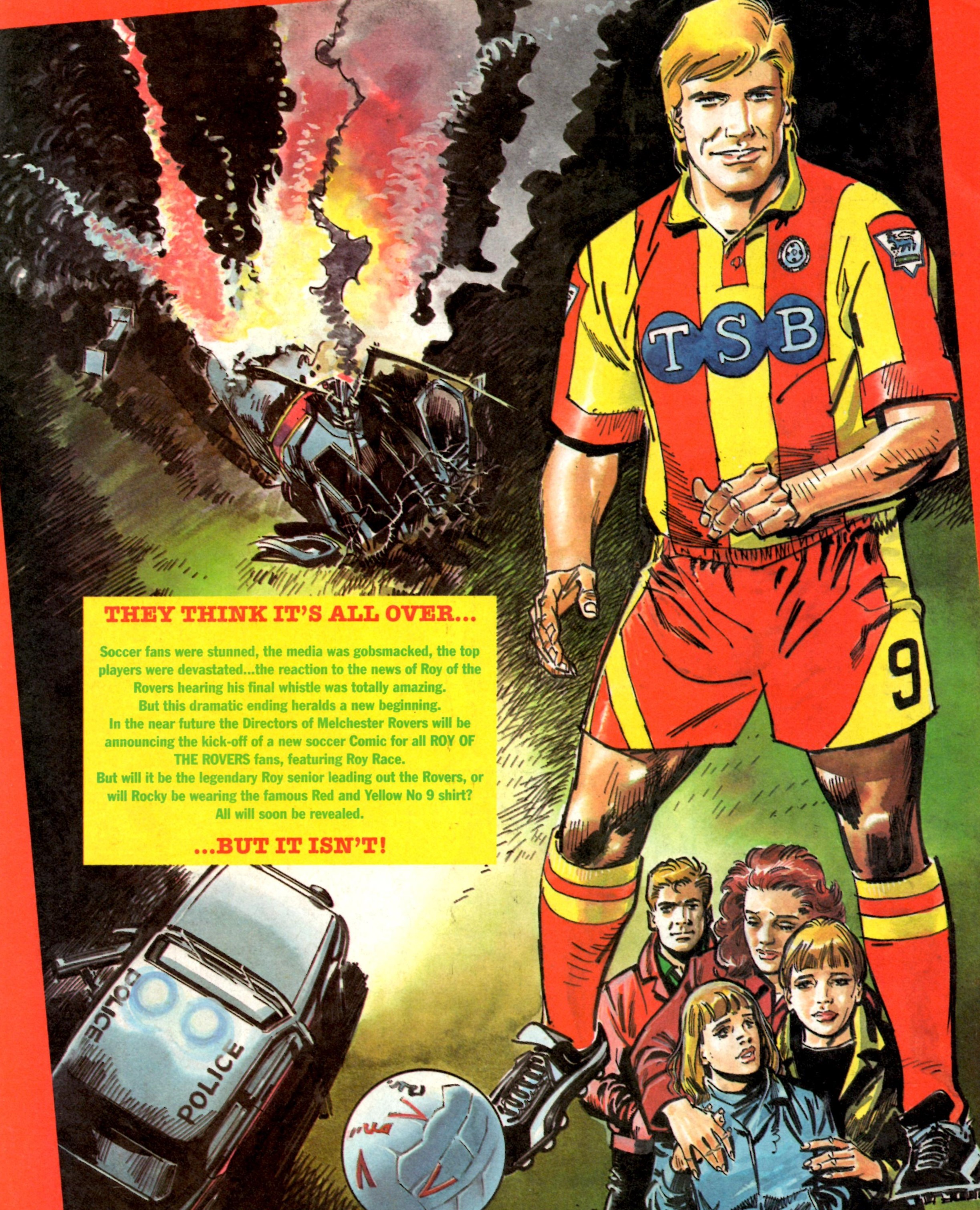 Roy of the Rovers: Tom Tully (writer), Barrie Mitchell (artist)
