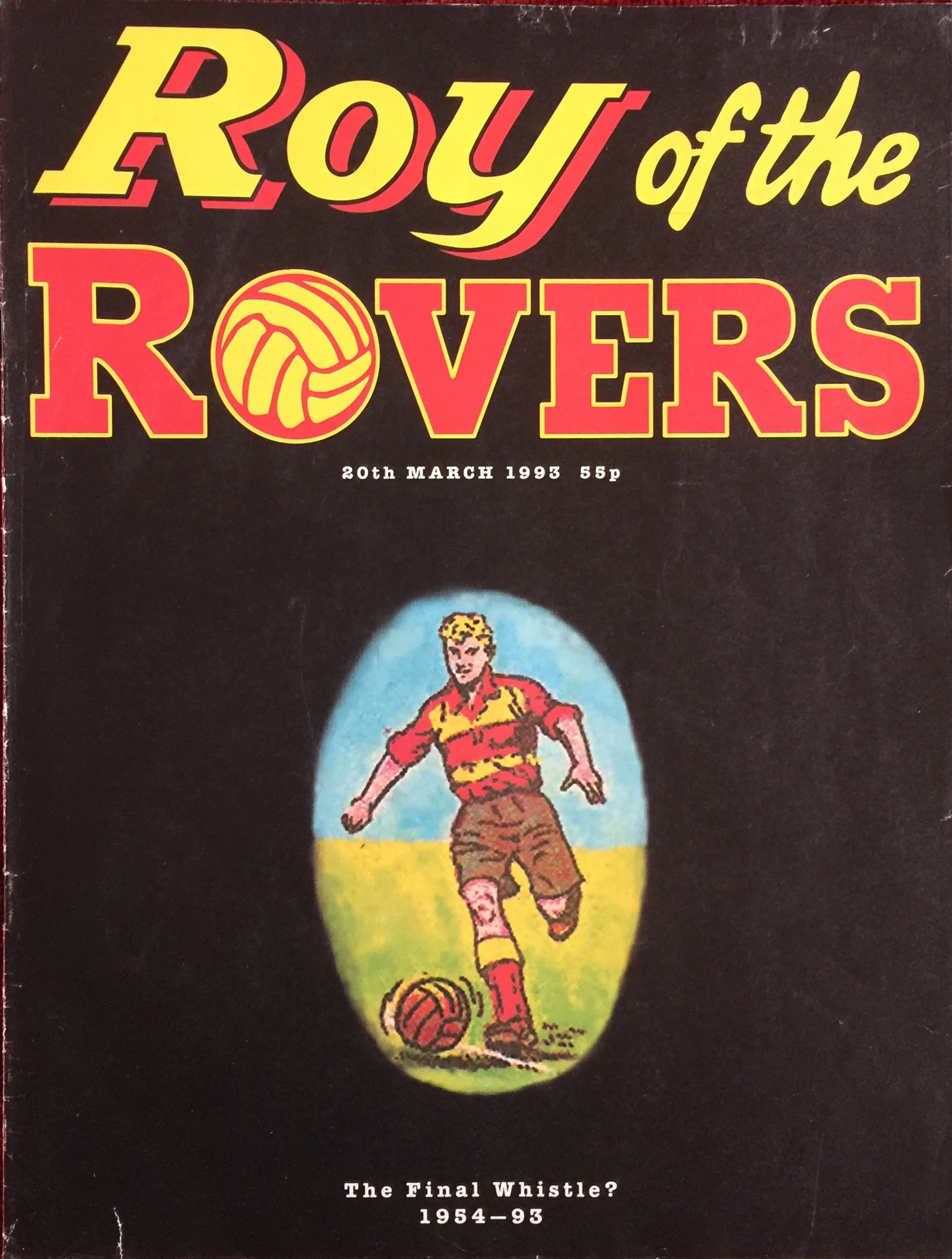 On this day, 20 March 1993: Roy of the Rovers