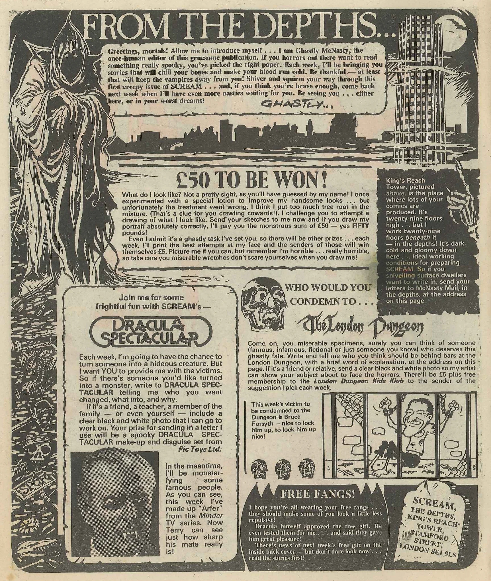On this day, 24 March 1984: Scream! — GREAT NEWS FOR ALL